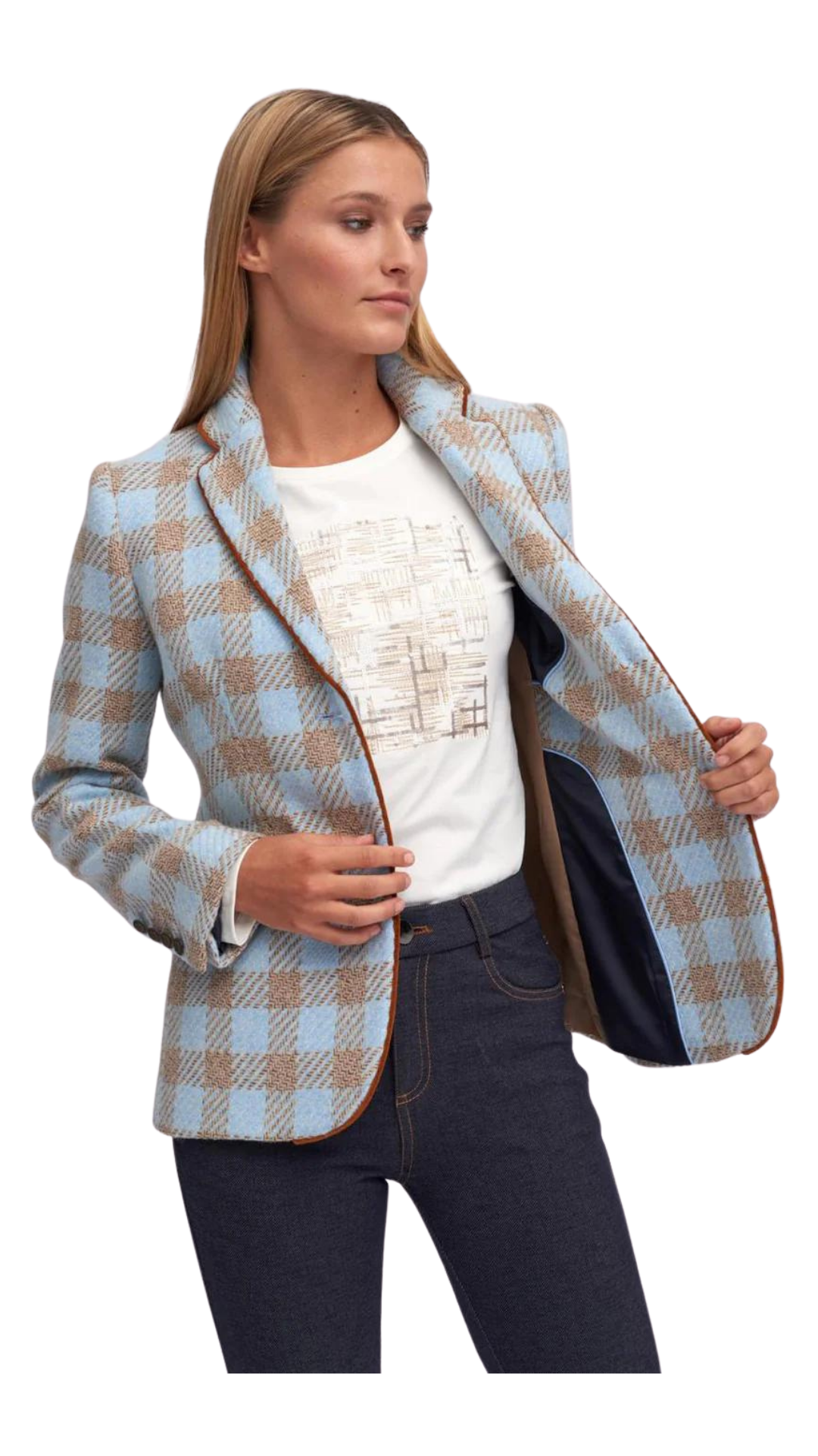 Tinta Style - America Celeste Blazer