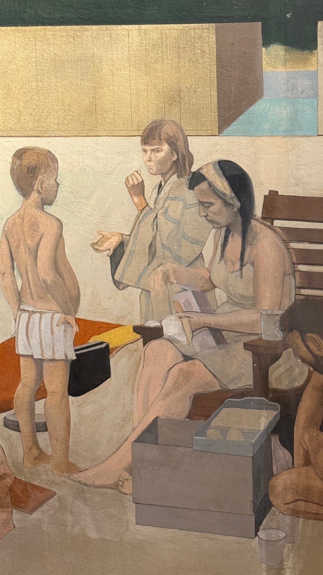 Beach Picnic Painting | Larry Day
