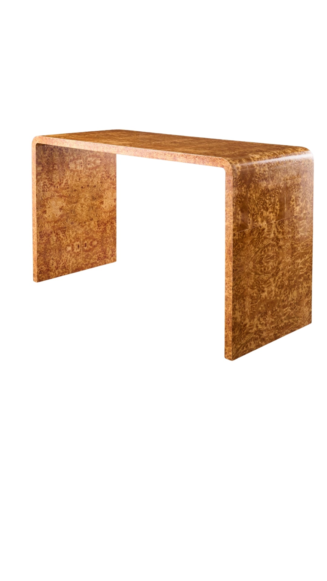 Tall Burl Entry Table -D9