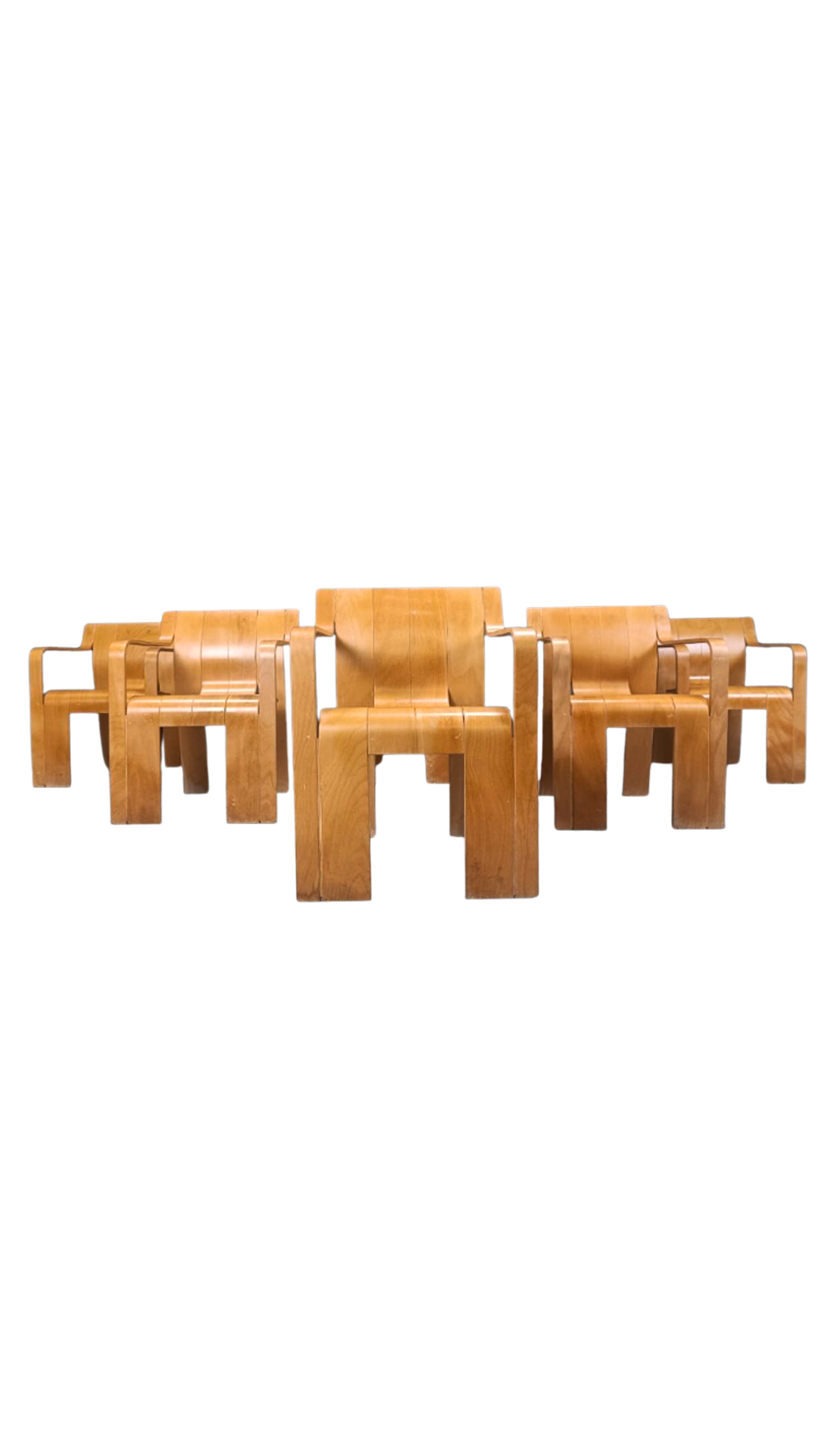 C451 Gijs Bakker for Castelijn Chairs S/6