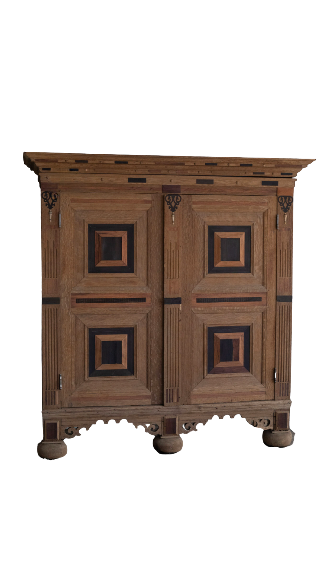 C358 Square Wooden Cabinet
