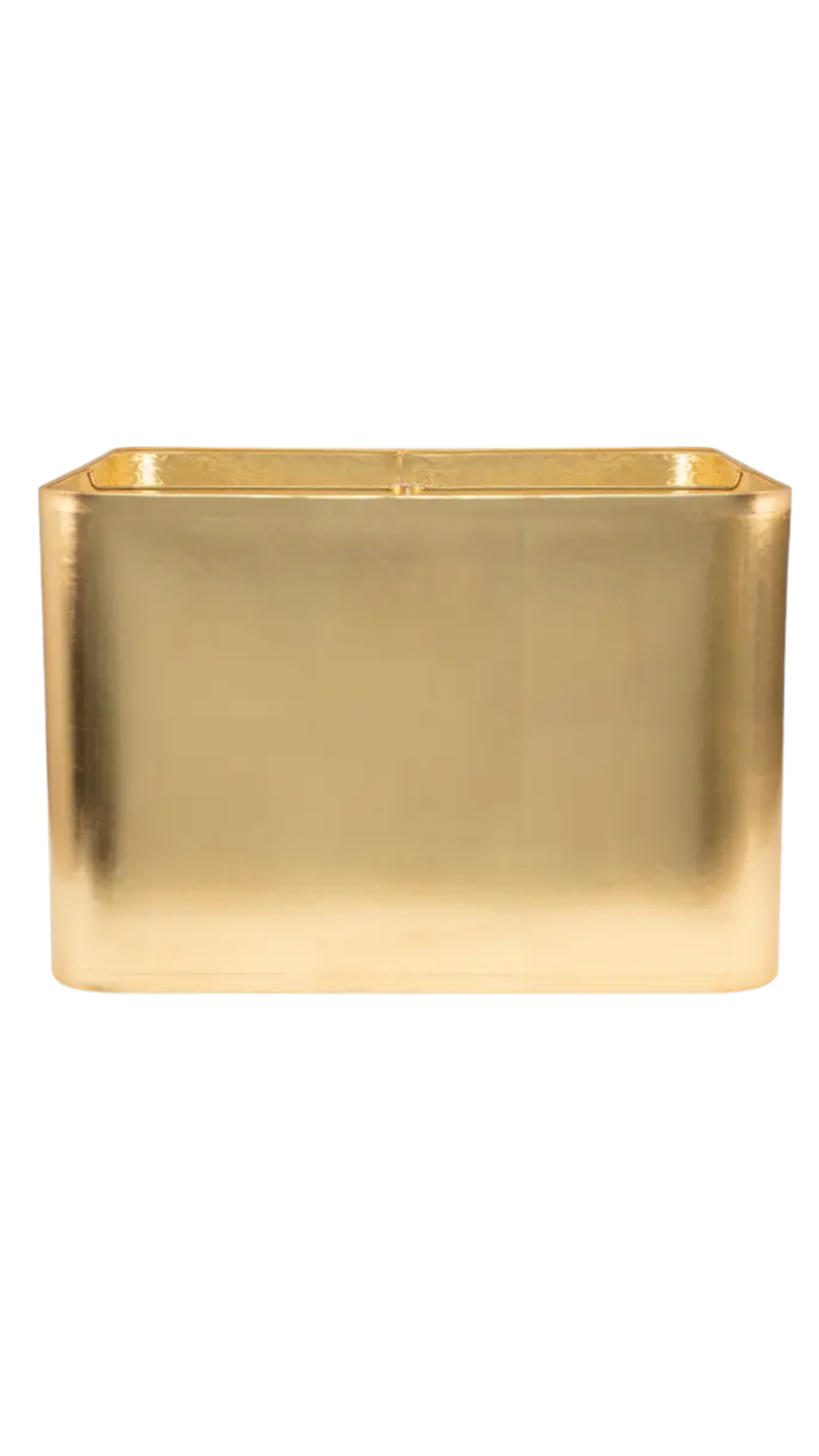 Square Gold Foil Lamp Shade