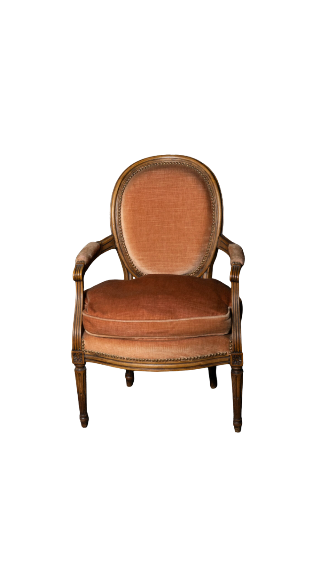 L336 Pair of Velvet Chairs