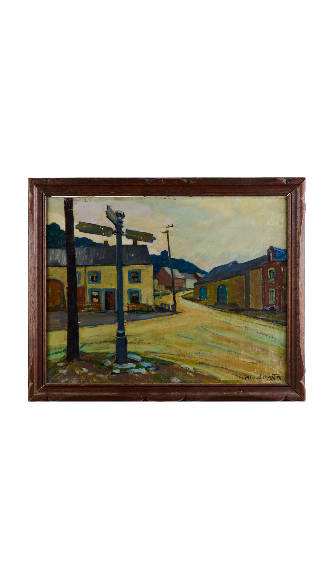 Bustling Town Scene | Alfred Martin