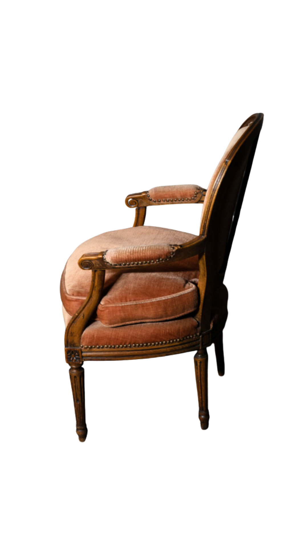 L336 Pair of Velvet Chairs