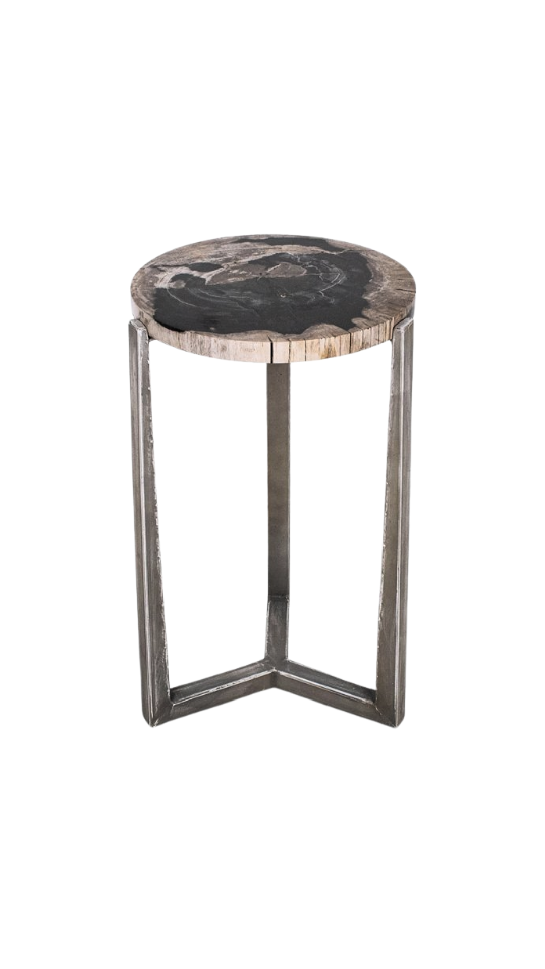 Ocean Side Table w/Metal Base
