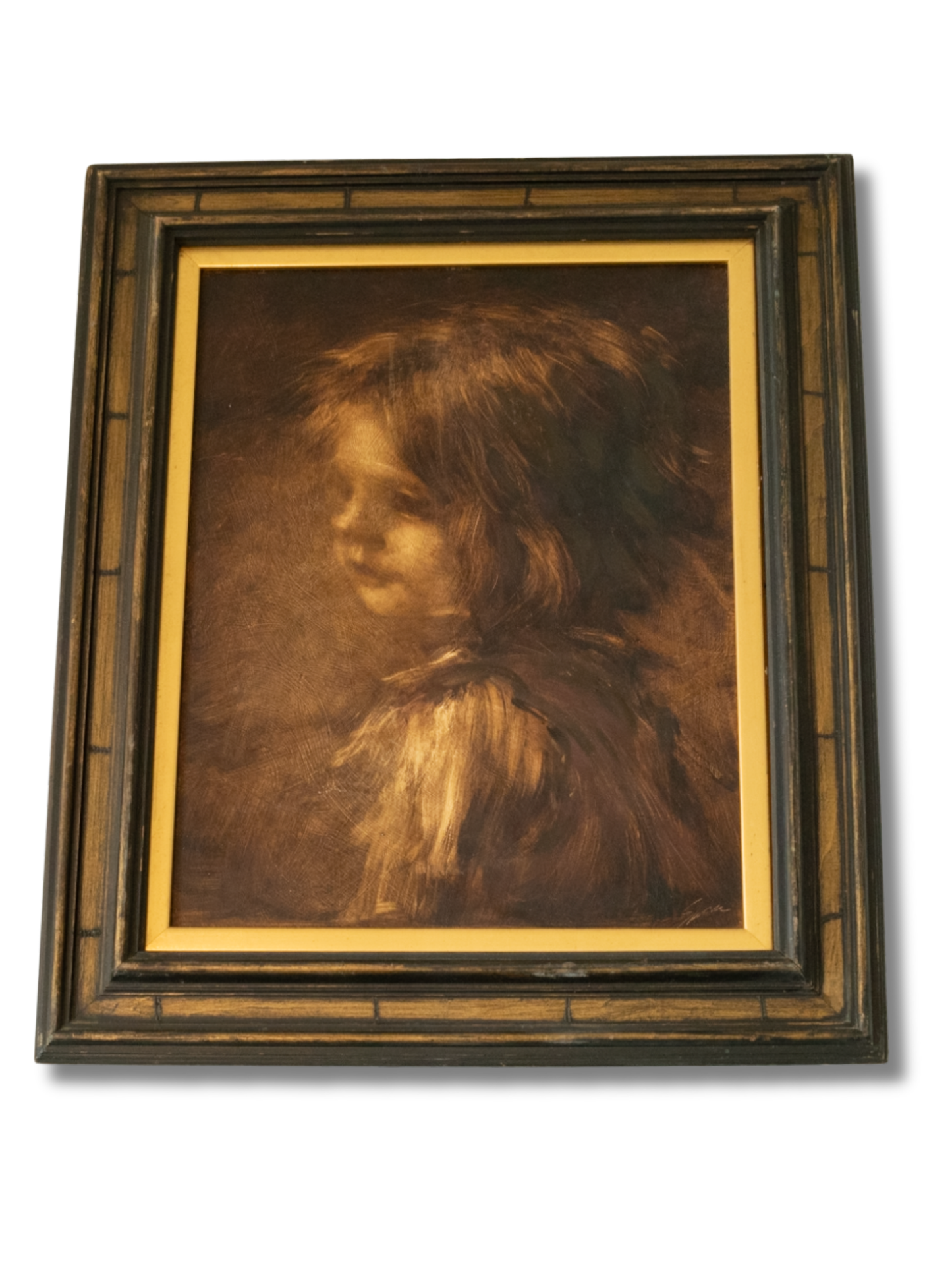 Alfred Sussi | Semi Abstract Child Portrait