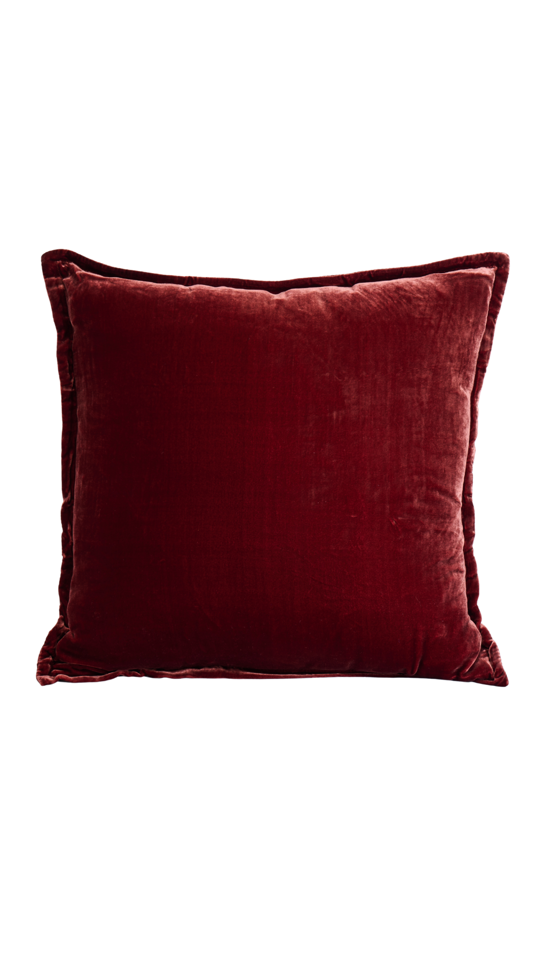 Square Pillow Cover (Silk/Velvet) 22''x22''