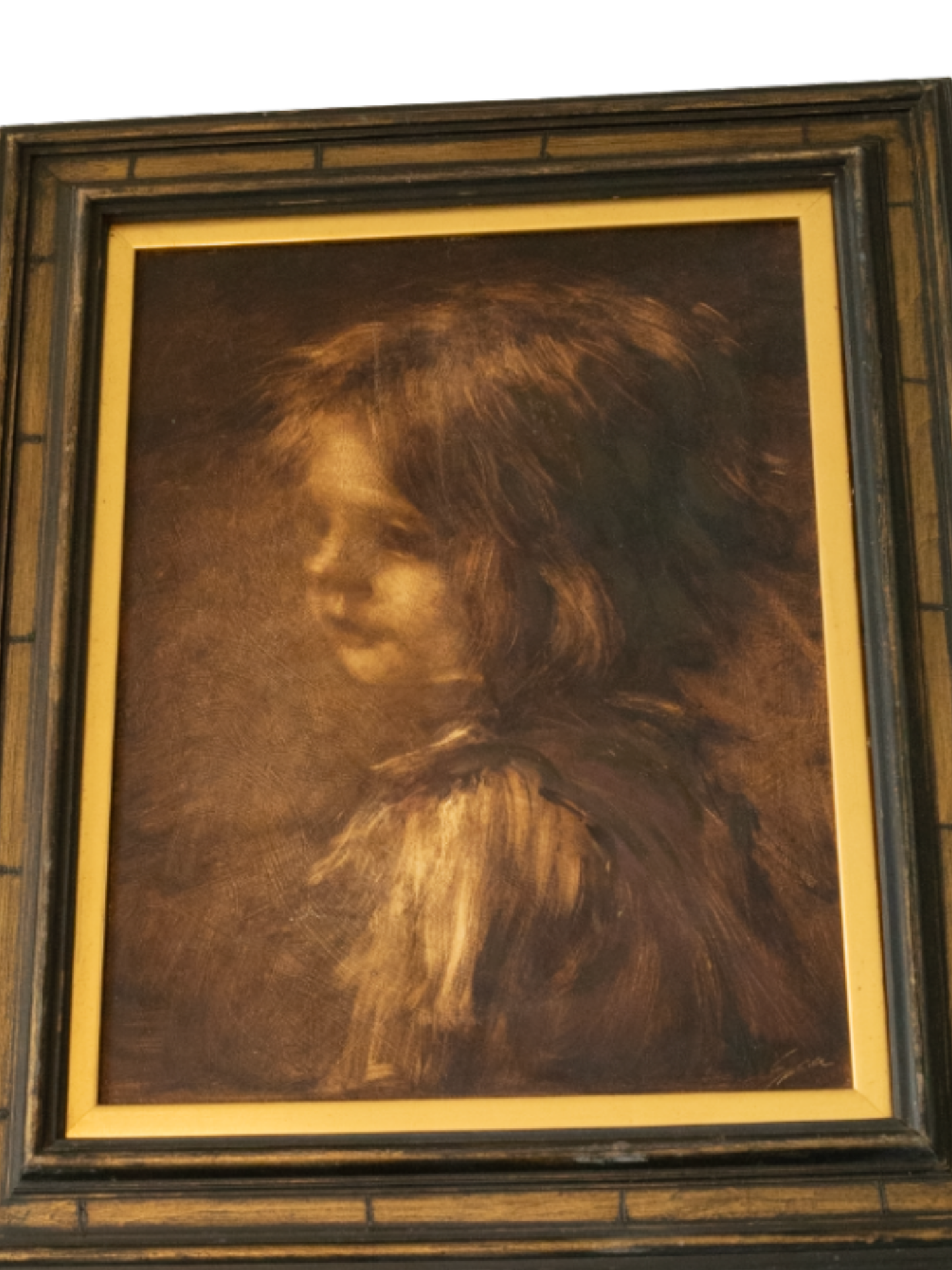 Alfred Sussi | Semi Abstract Child Portrait