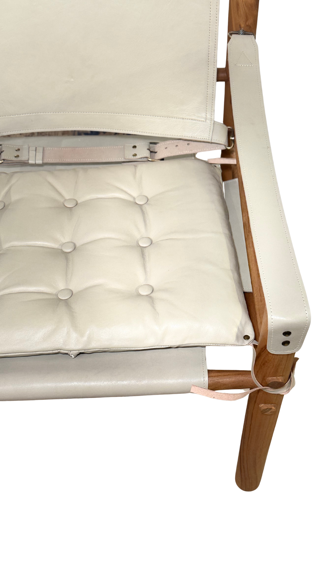 INDO2 Andini Leather Armchair Cream