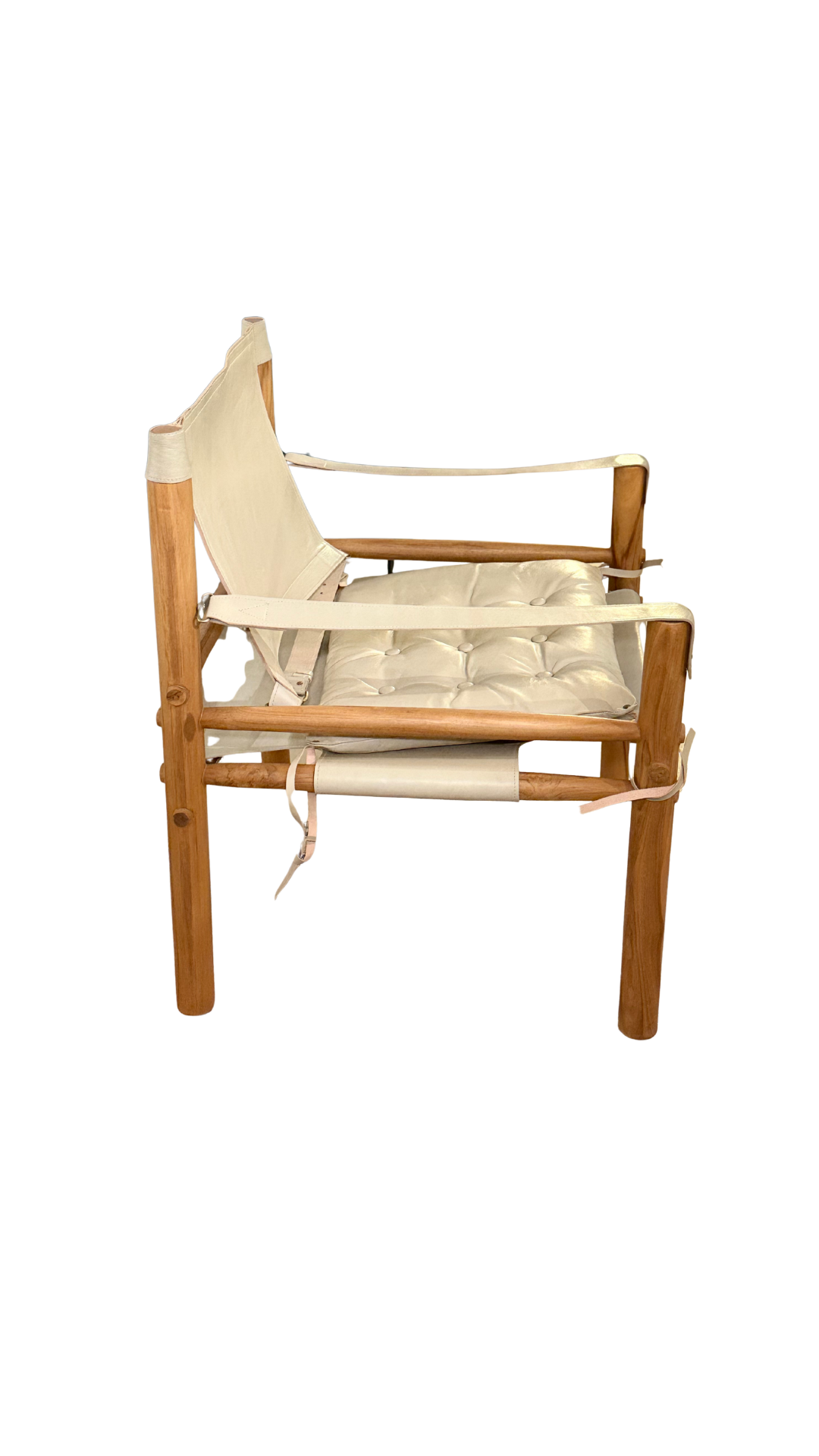INDO2 Andini Leather Armchair Cream