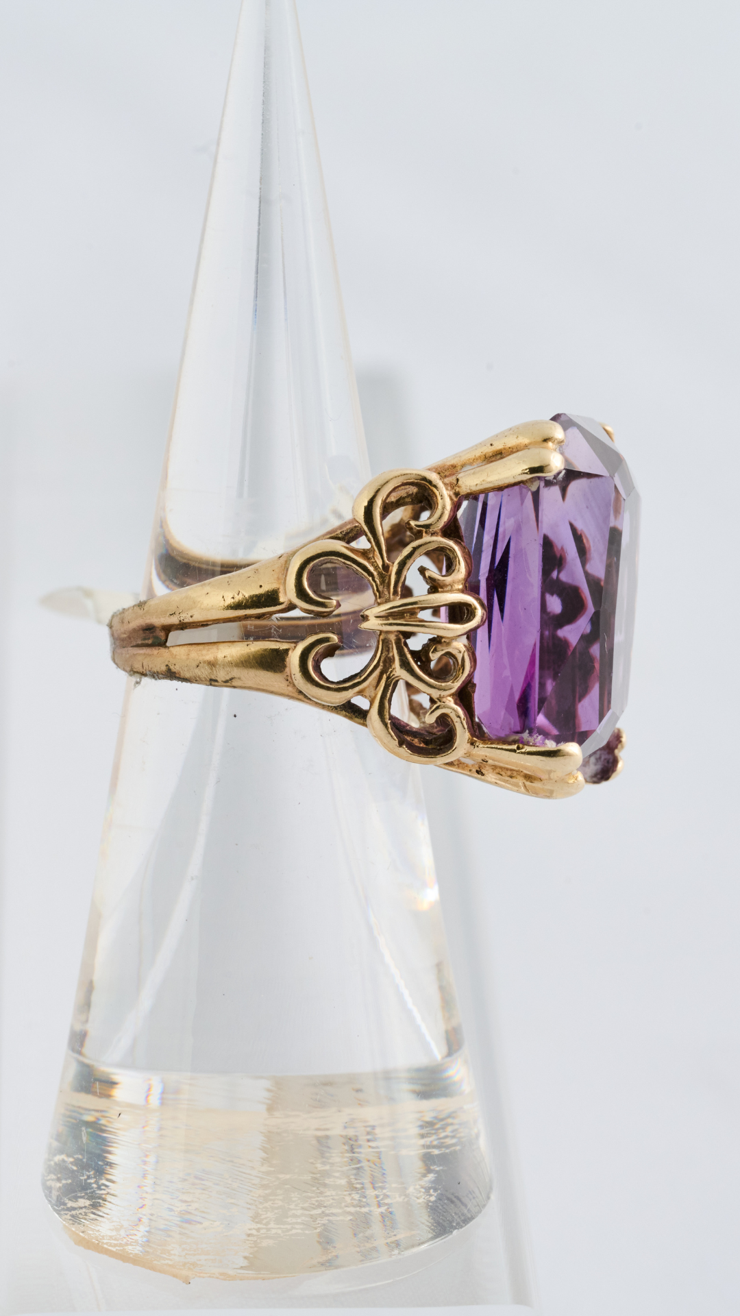 Large Amethyst Ring