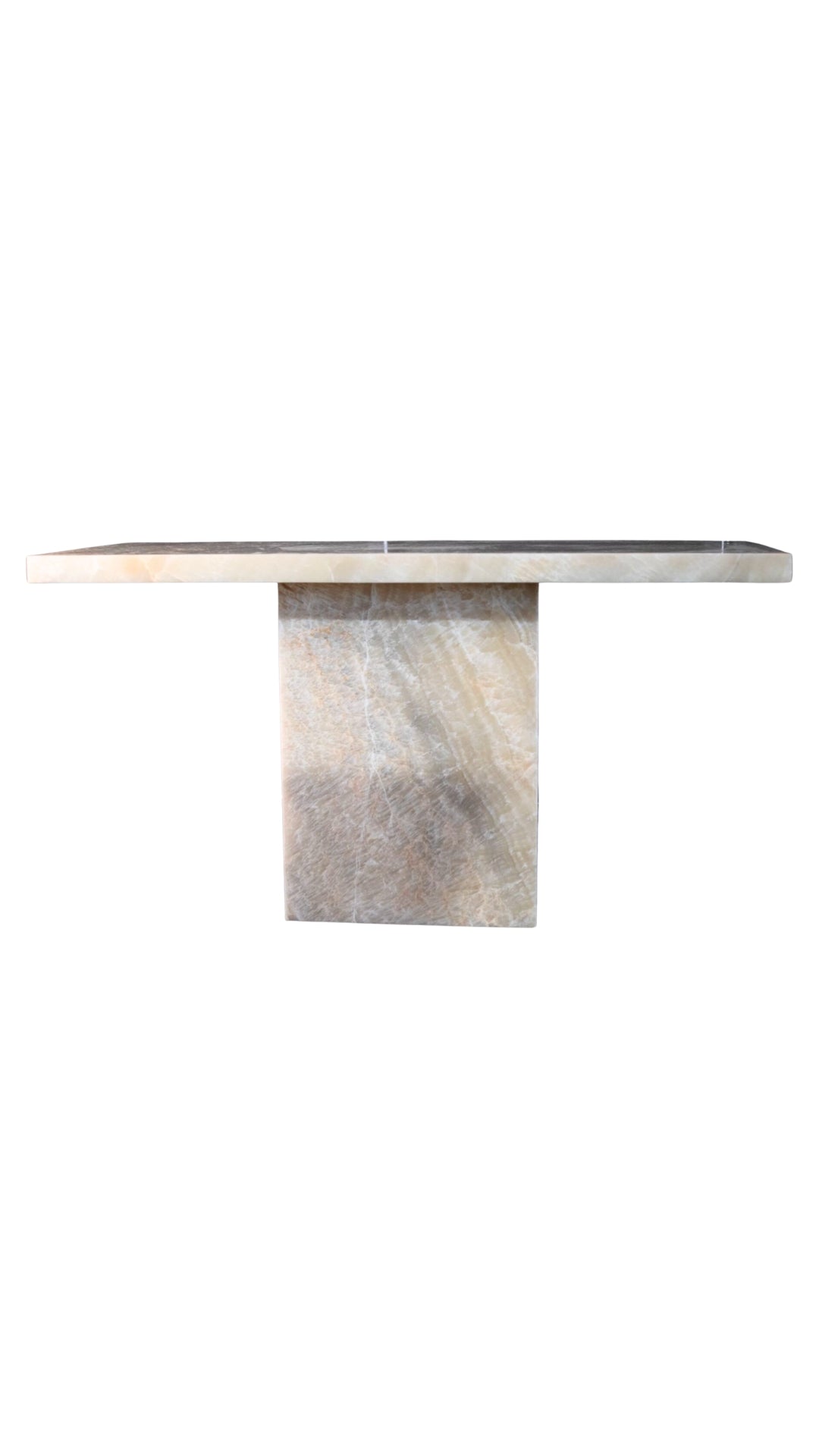 M22 Onyx Console Table with Base