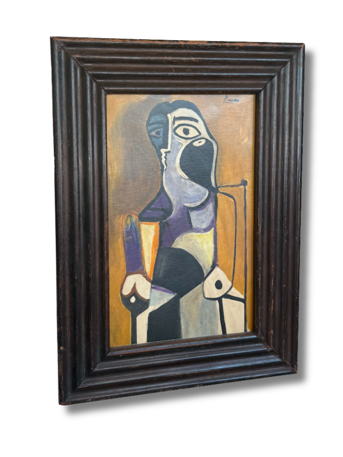 In Manner of Picasso Abstract | Oil Painting on Canvas