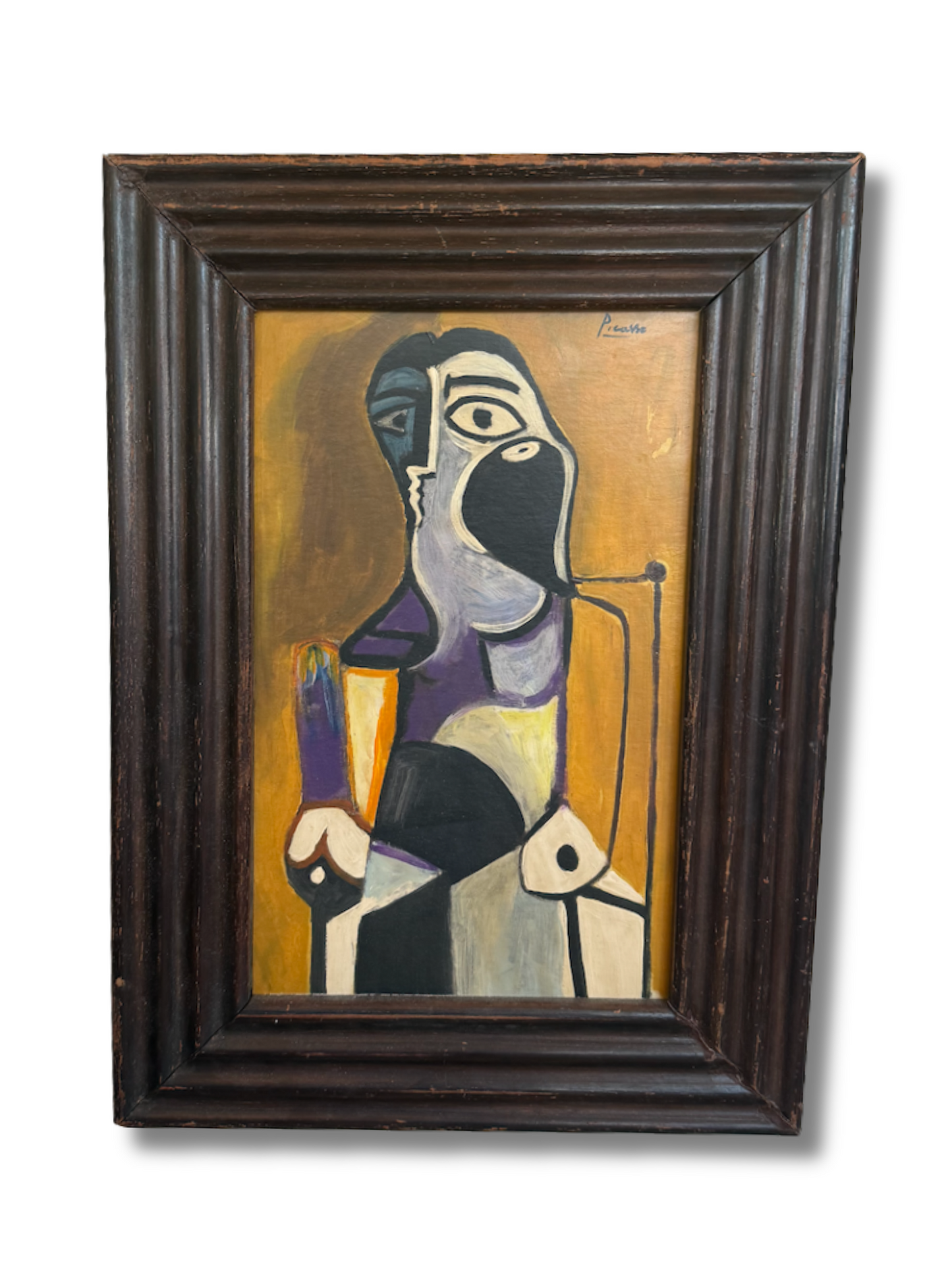 In Manner of Picasso Abstract | Oil Painting on Canvas