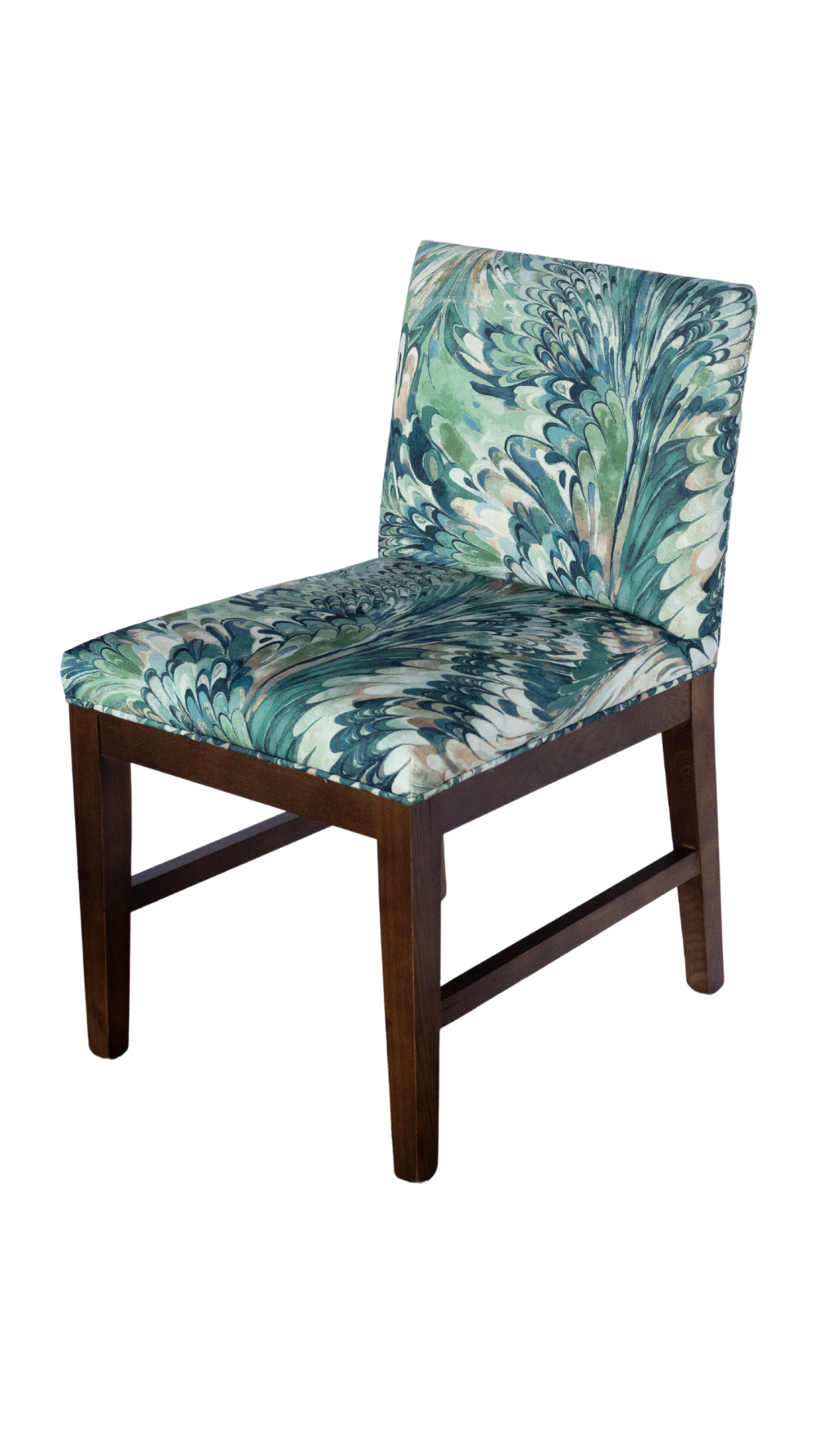 Ash Wood Dining Chair - Marble