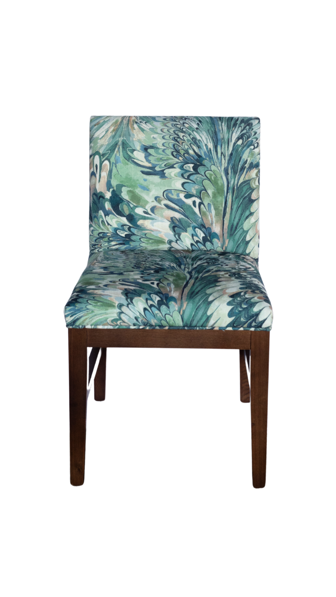 Ash Wood Dining Chair - Marble