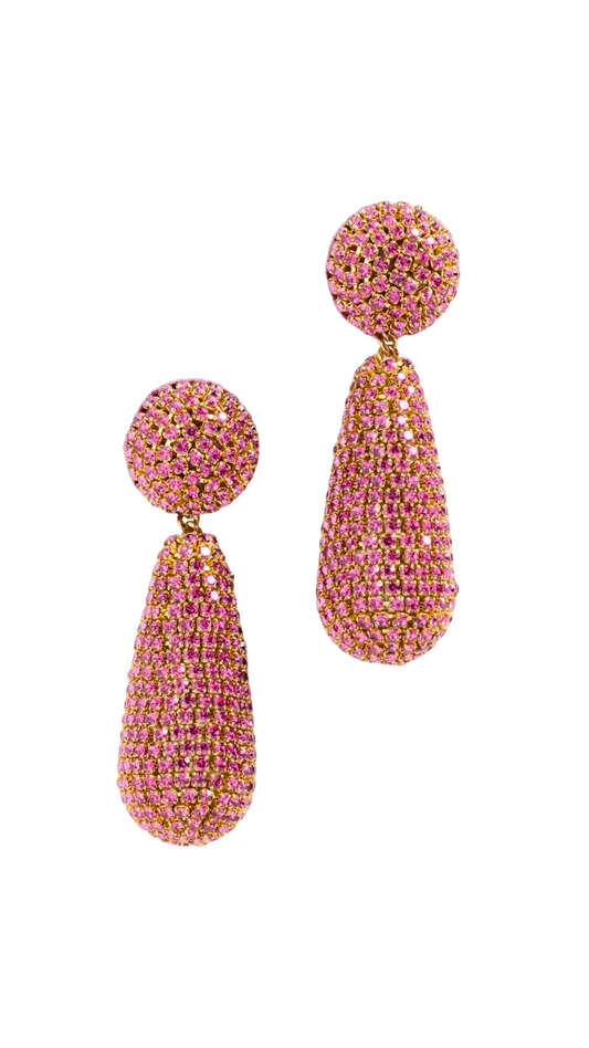 5038 Emely Earrings - FUSCHIA