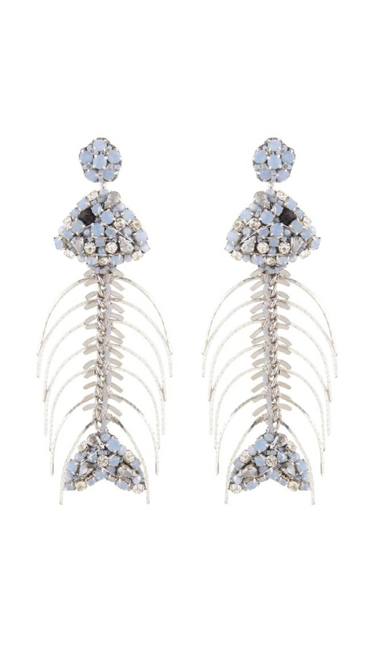 Fish Bone Earrings