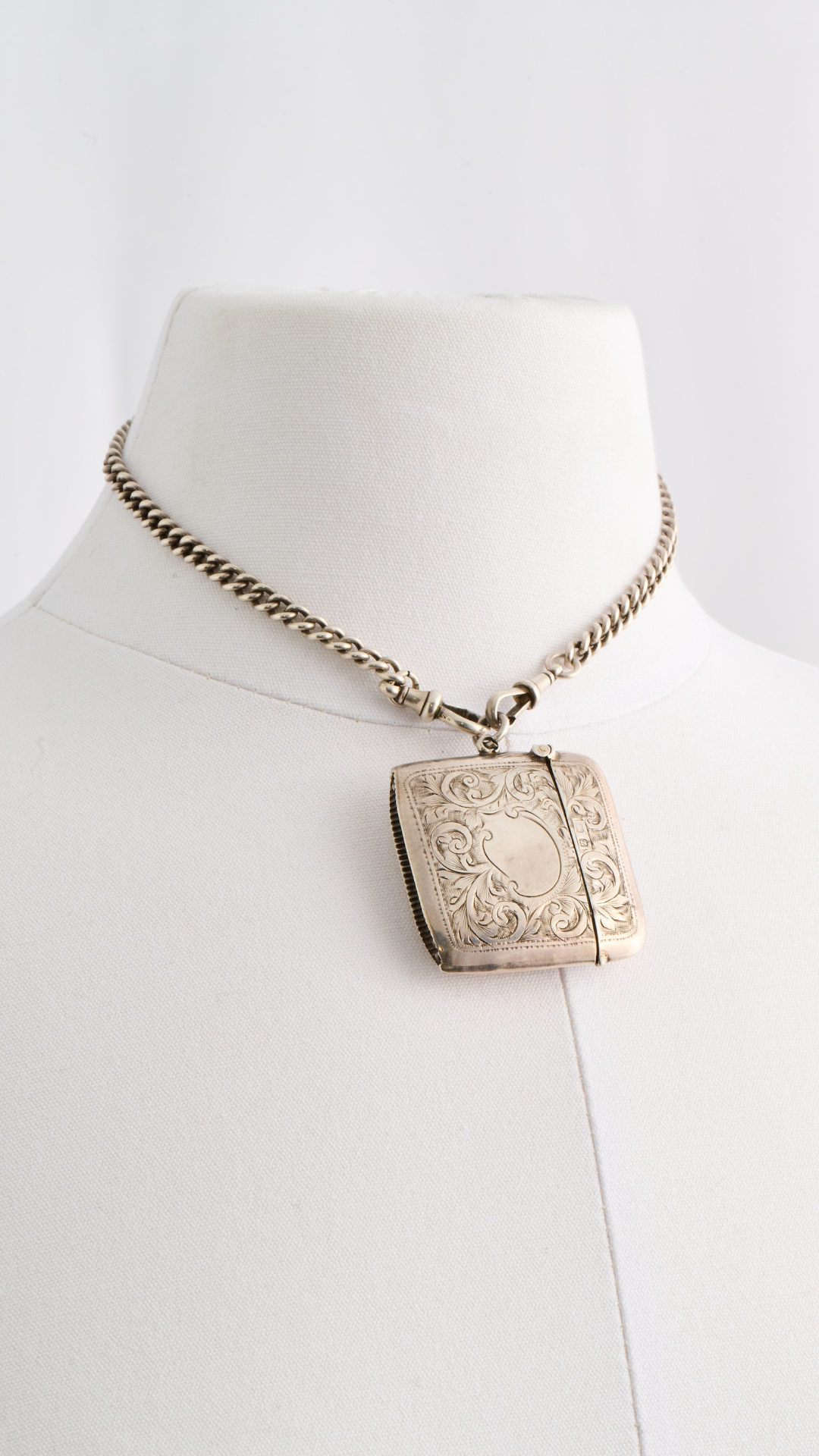 Gold Match Stricker Charm Necklace