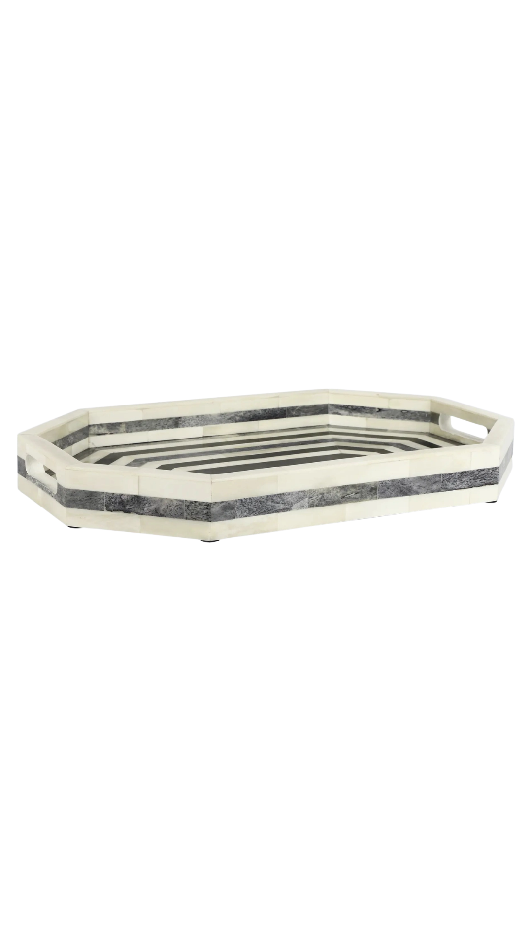 Decorative Tray Athens Dromos Bone Inlay Collection, 11x17