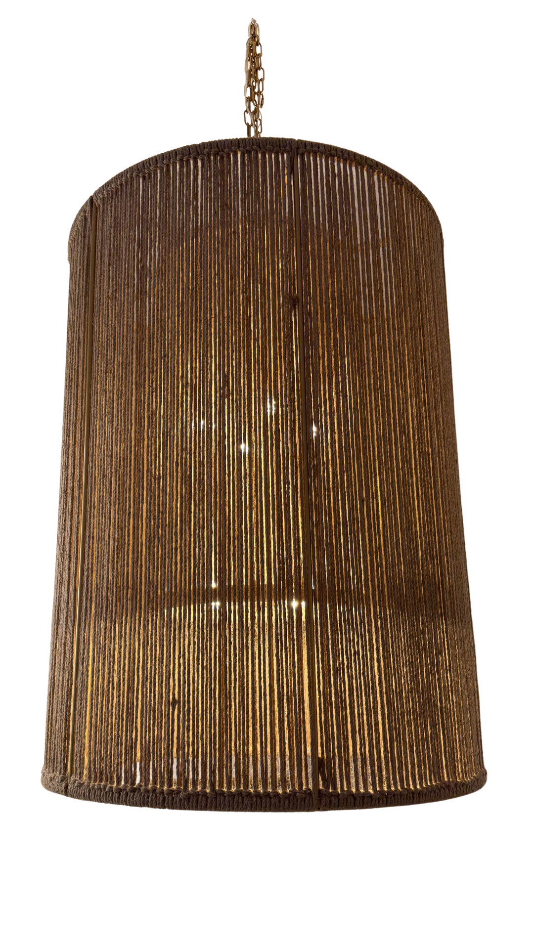 OGS-LI07 Iron & Rope Wrapped Chandelier