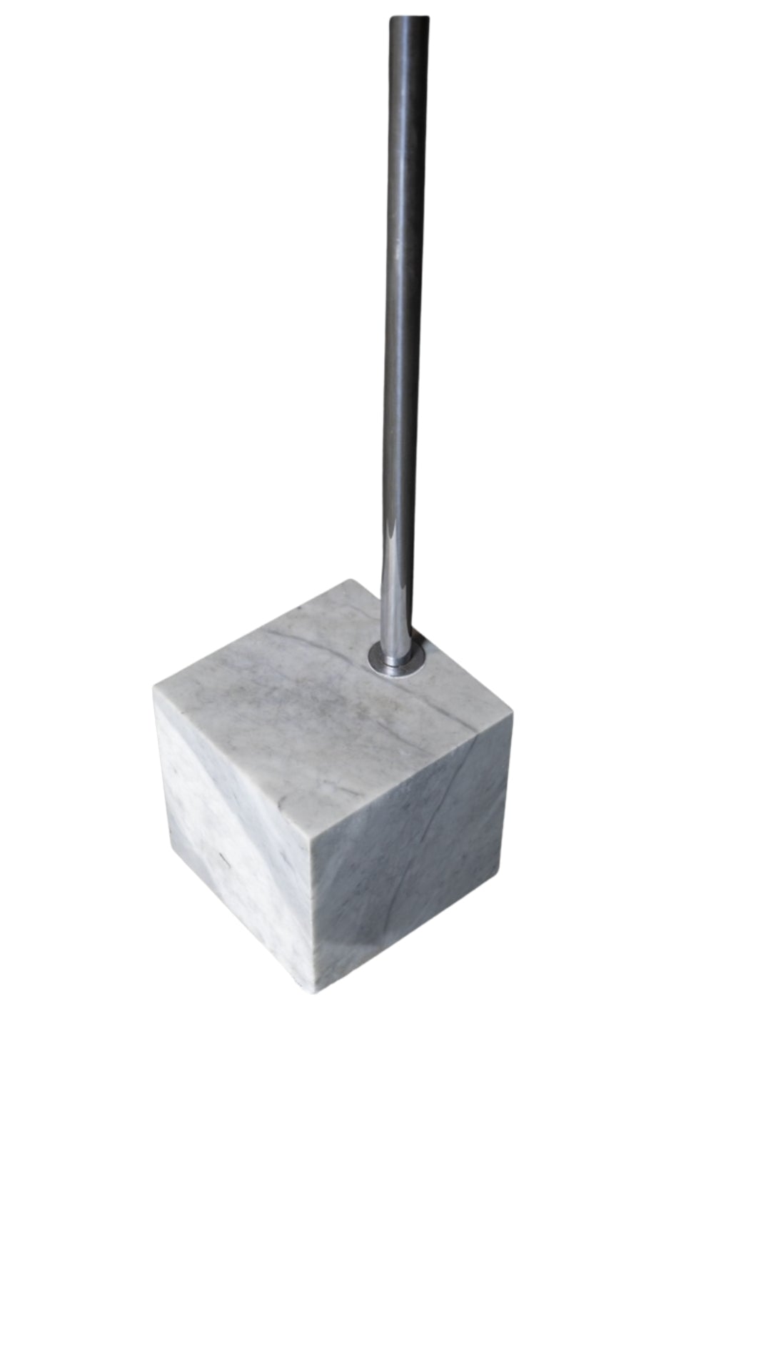 I27 Standing Lap with Cube Marble Base