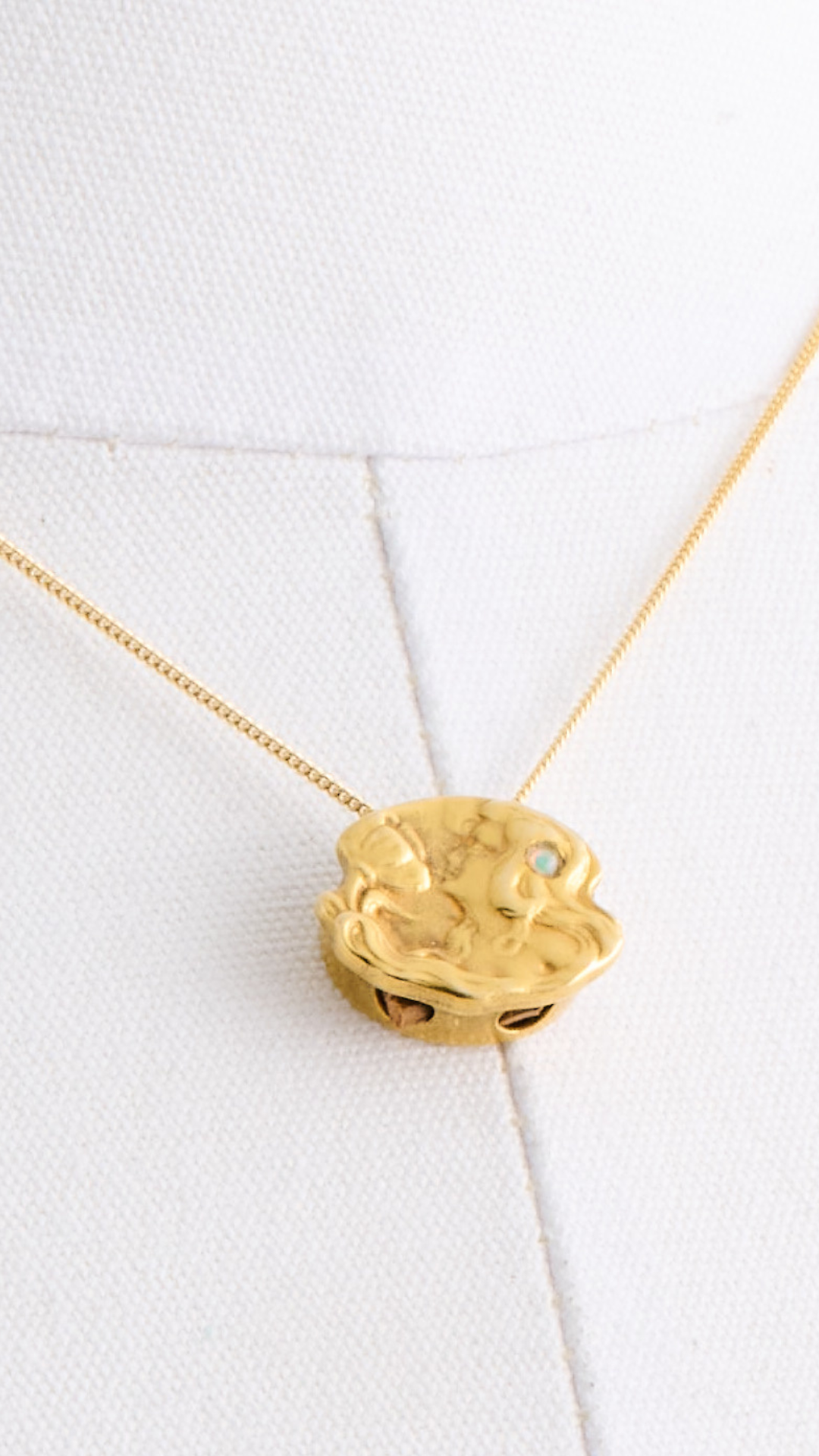 14kt Art Nouveau Necklace