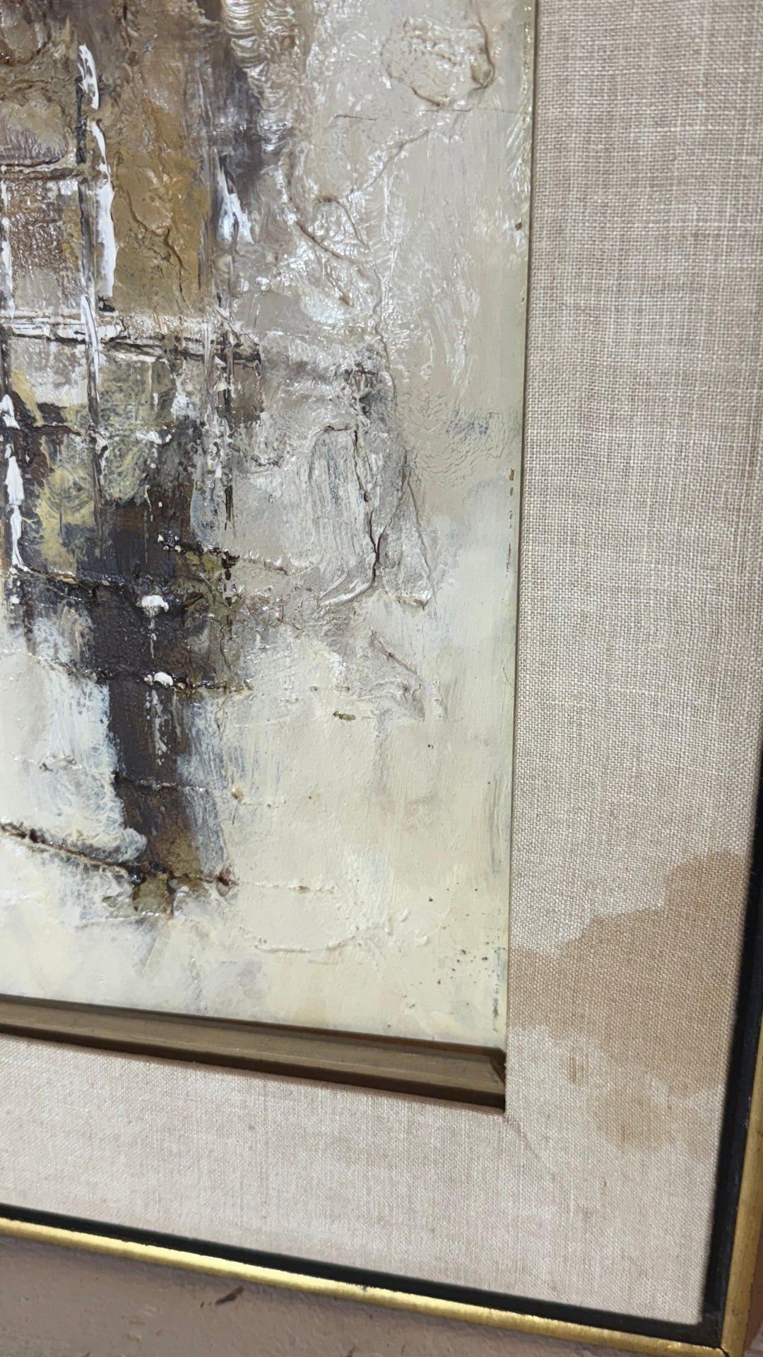 Elva Sangar Godshaw Levy | Large Abstract | 54'' x 30''