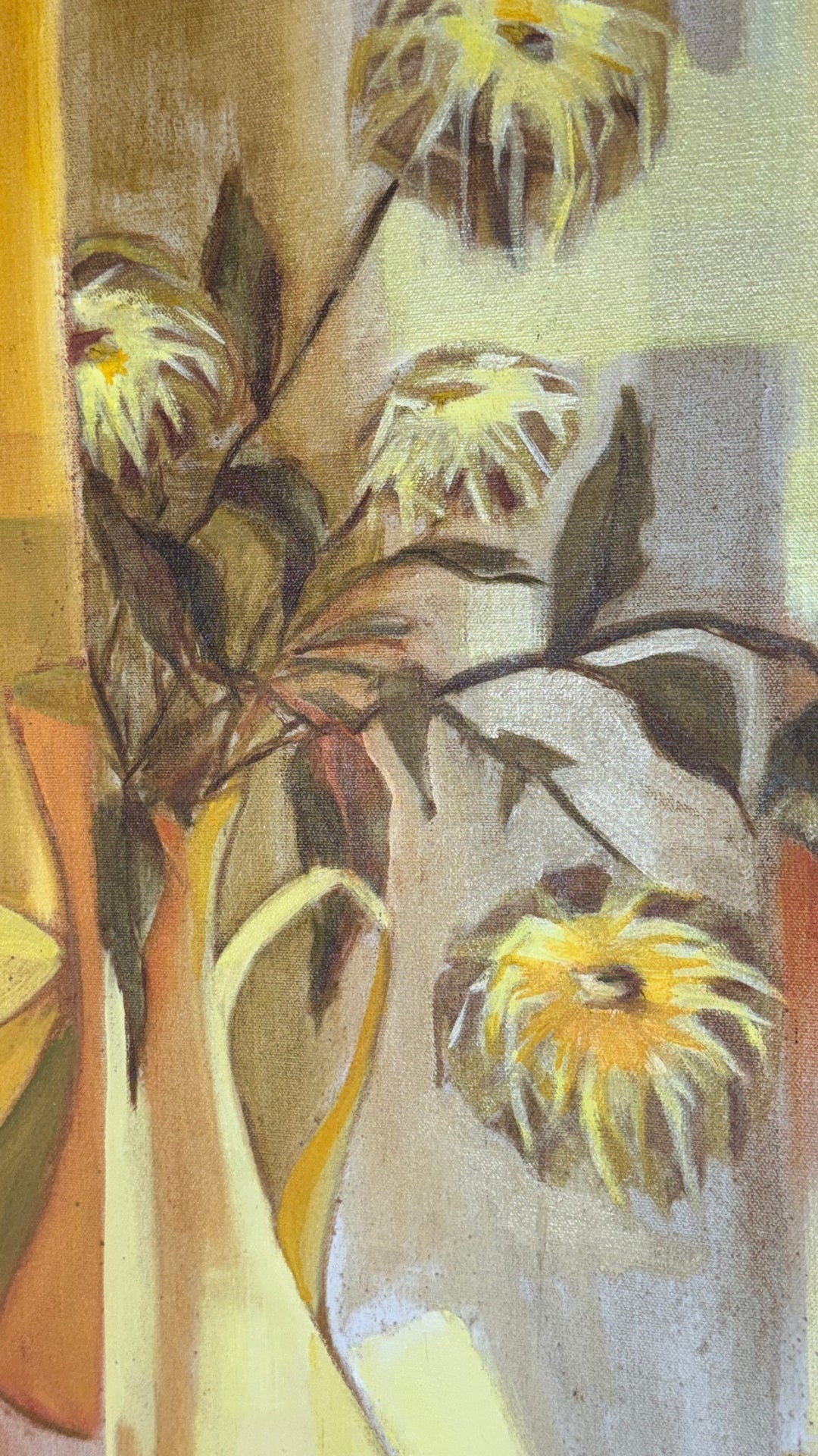 S Friedman | Still Life of Flowers | 31'' x 27''