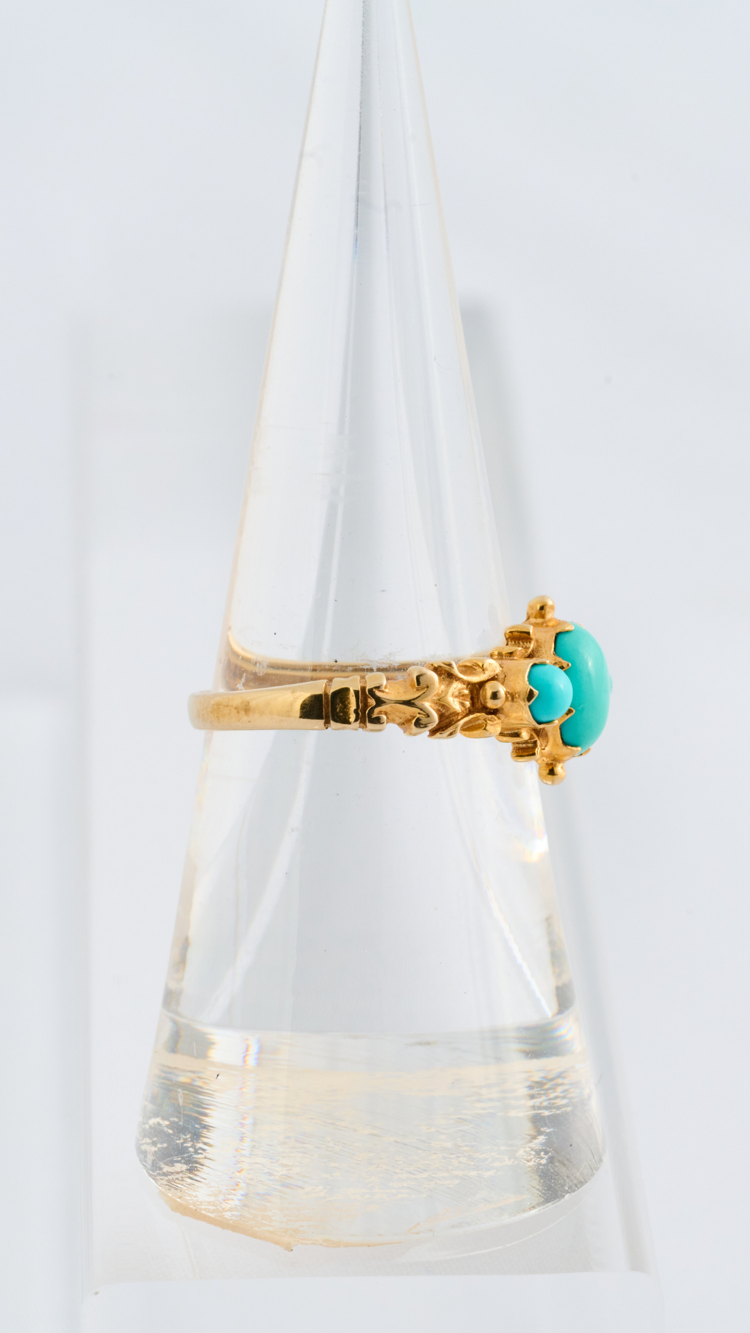 9ct Gold Turquoise Ring