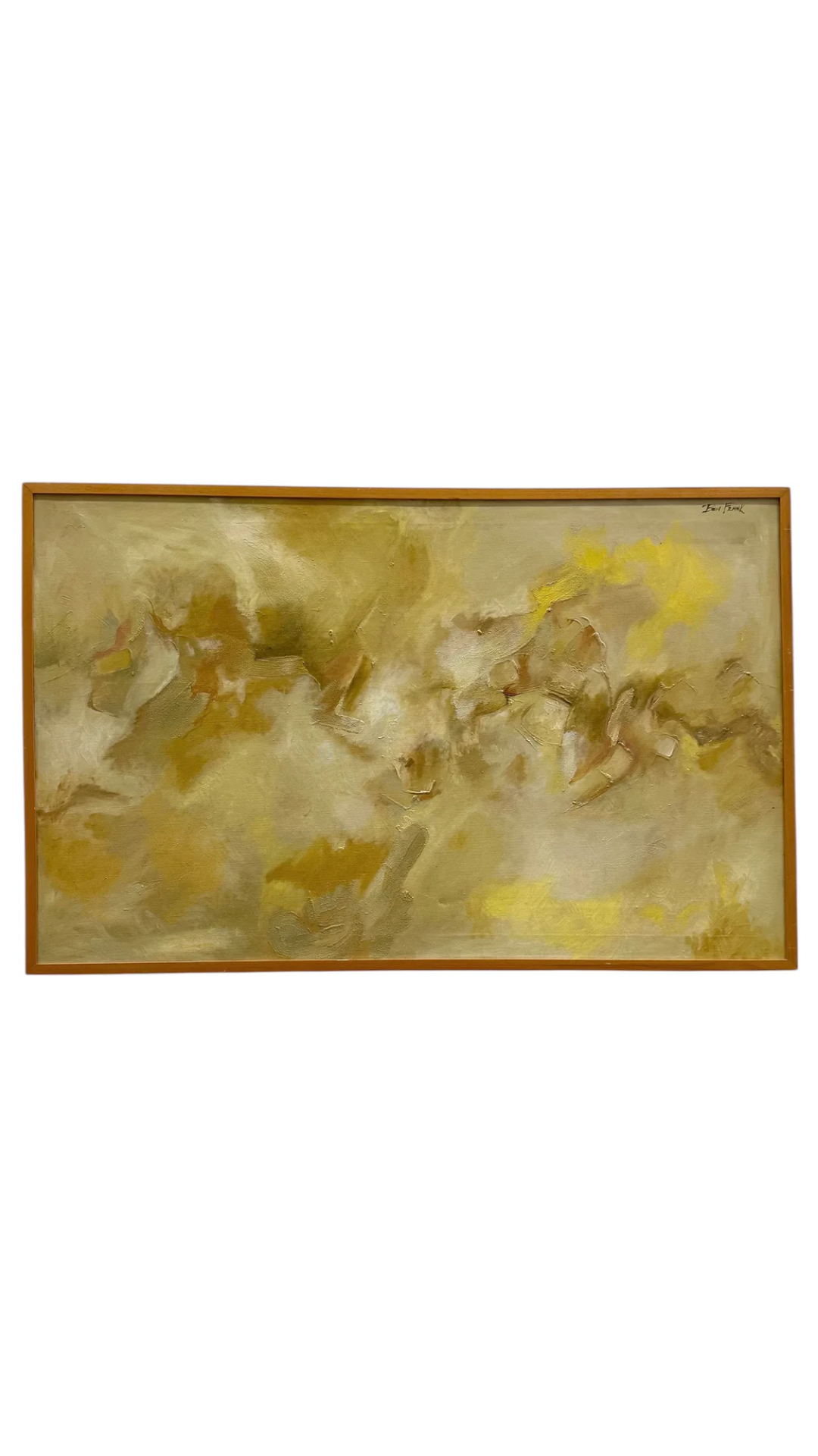 Ben Frank | Large Vintage American School Abstract Expressionist