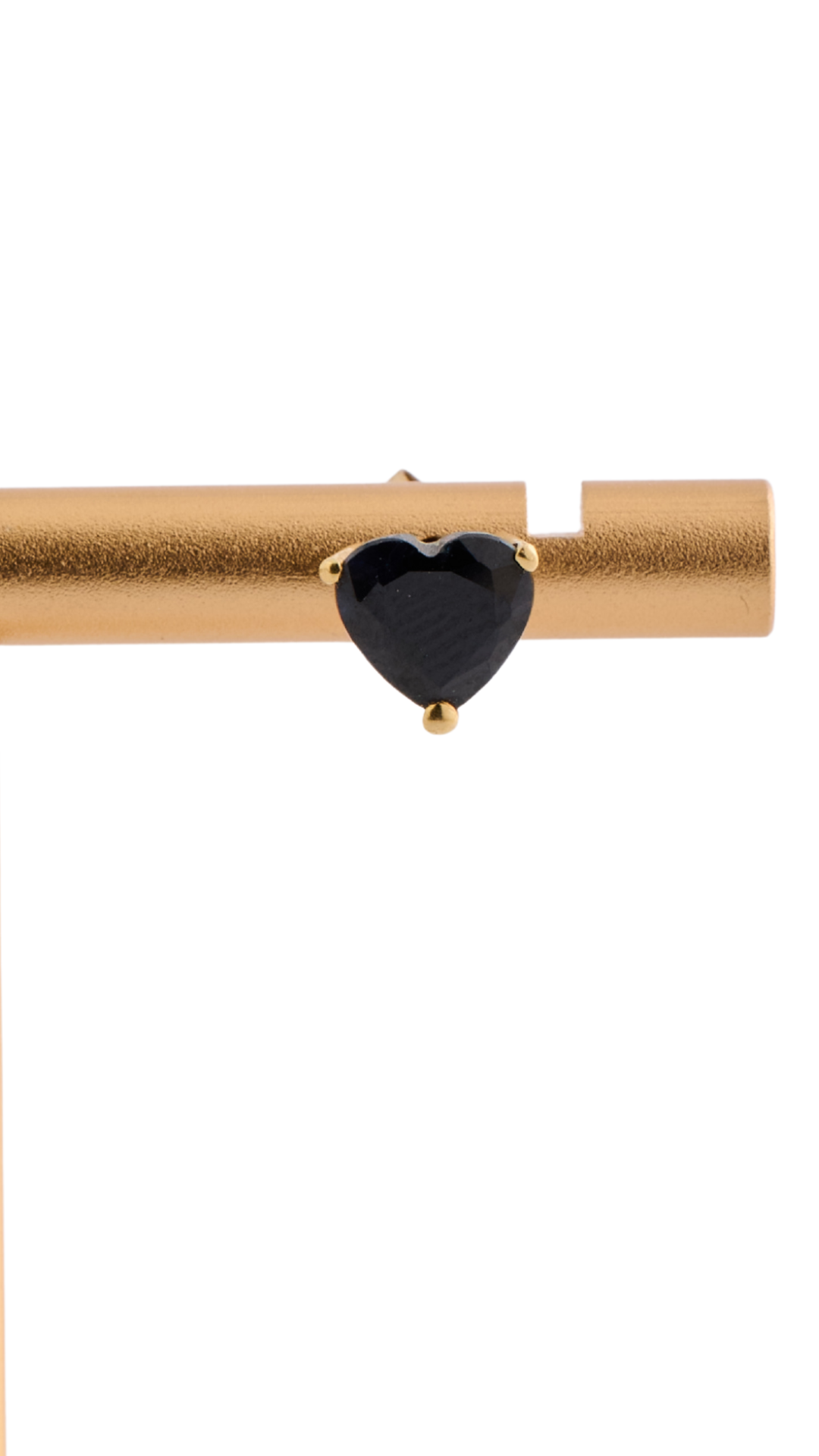 14ct Gold Cut Sapphire Studs (9ct backs)