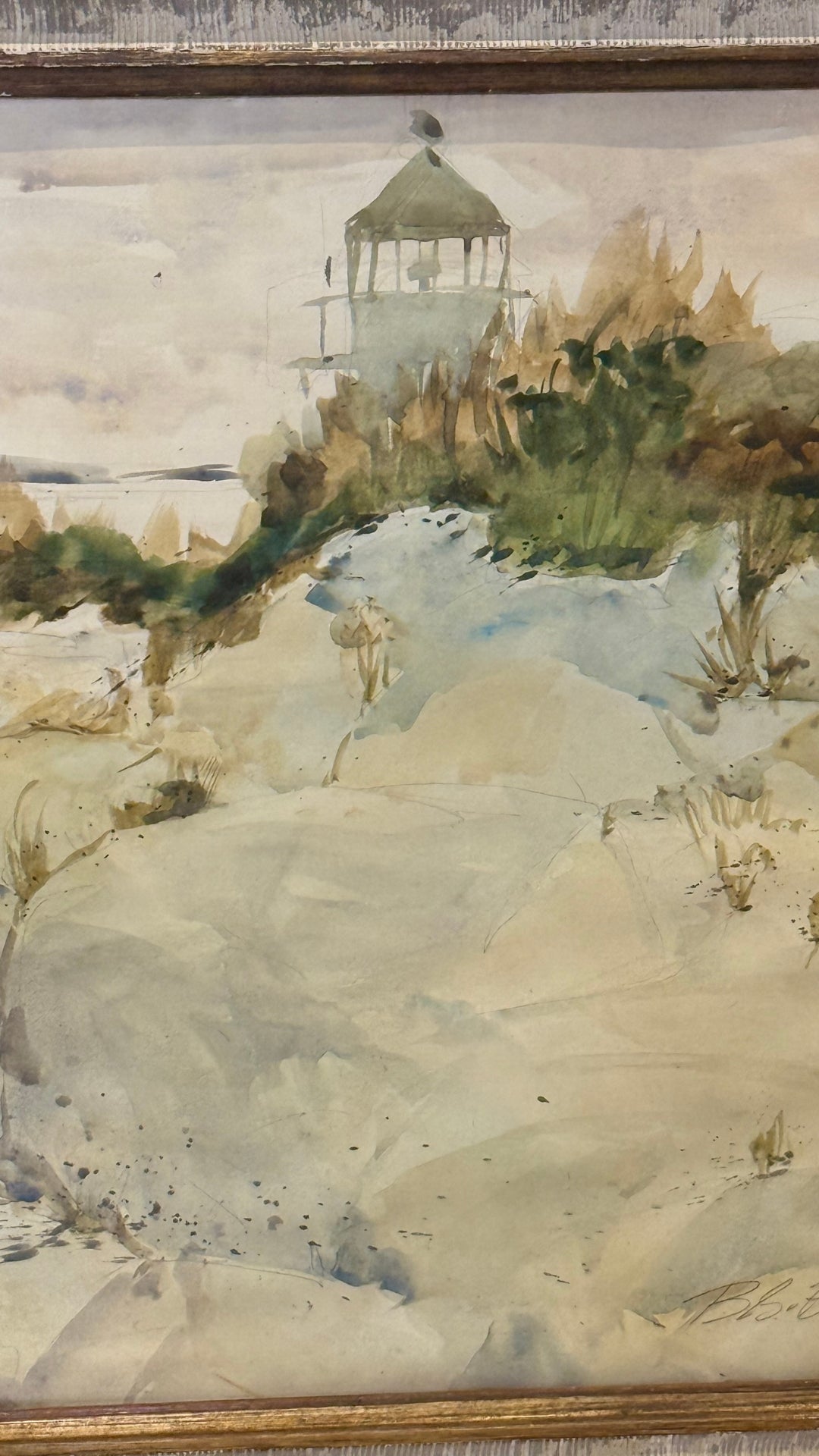 Marsh Scene Painting