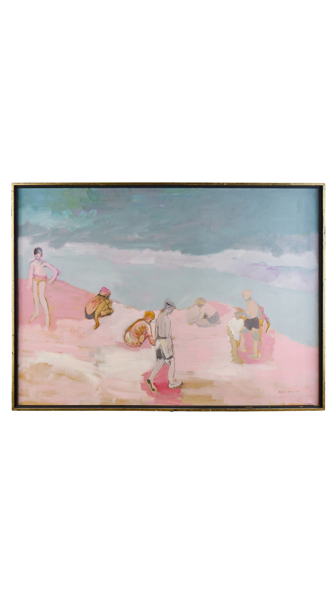 Large Muted Beach Scene | Phyllis Smith