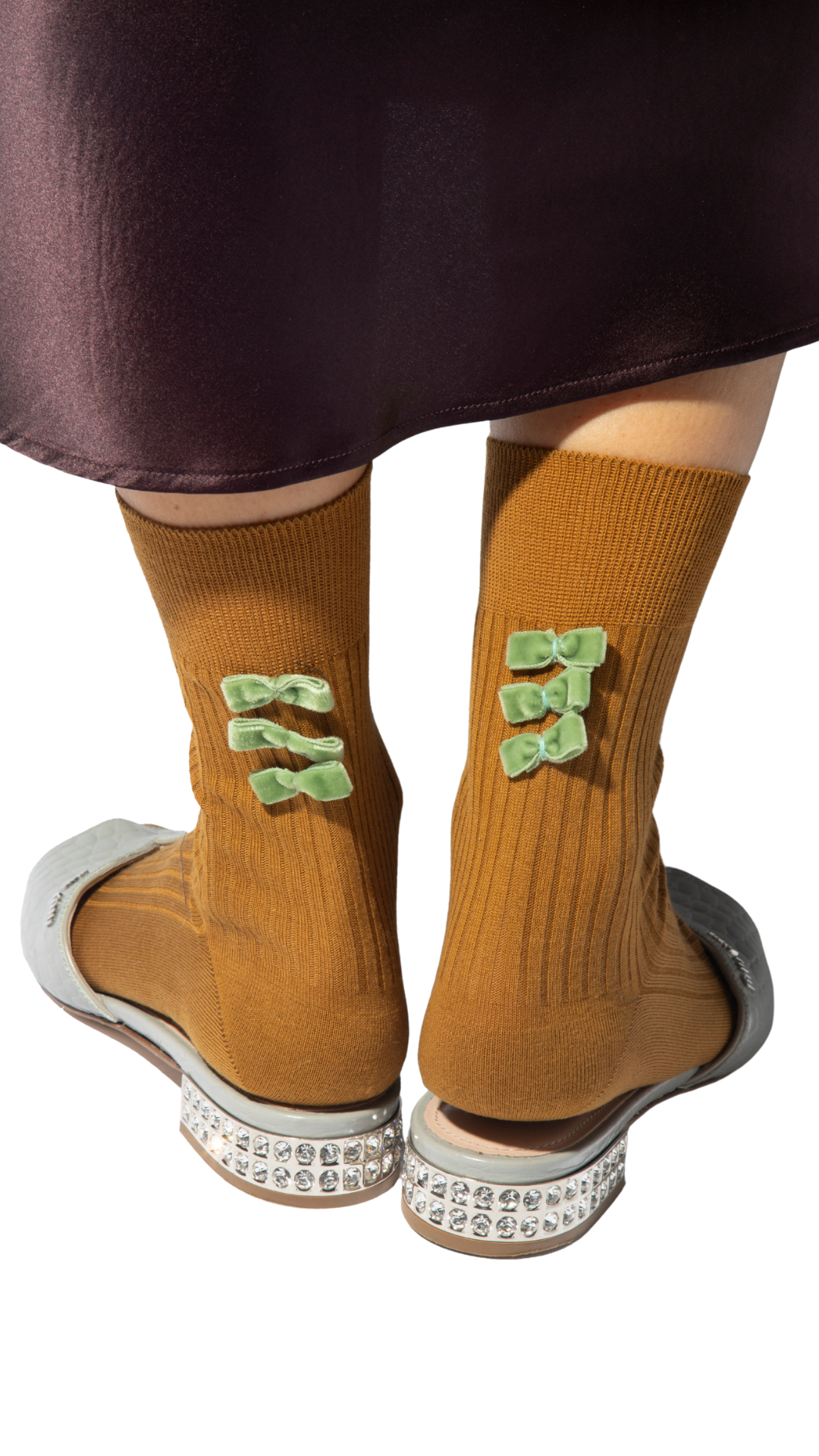 Poetry Bow Sock