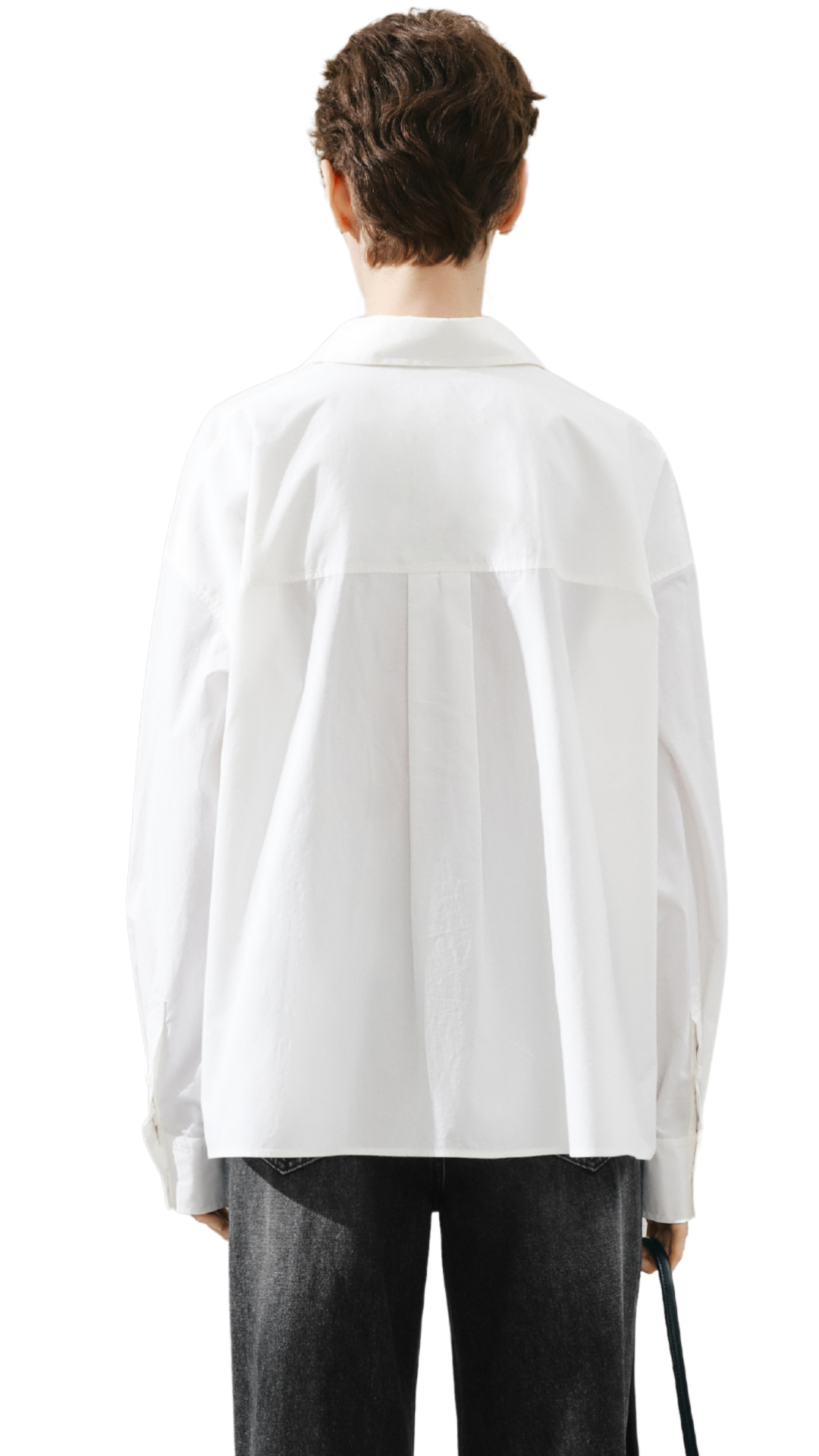 Plain White Pure Cotton Shirt