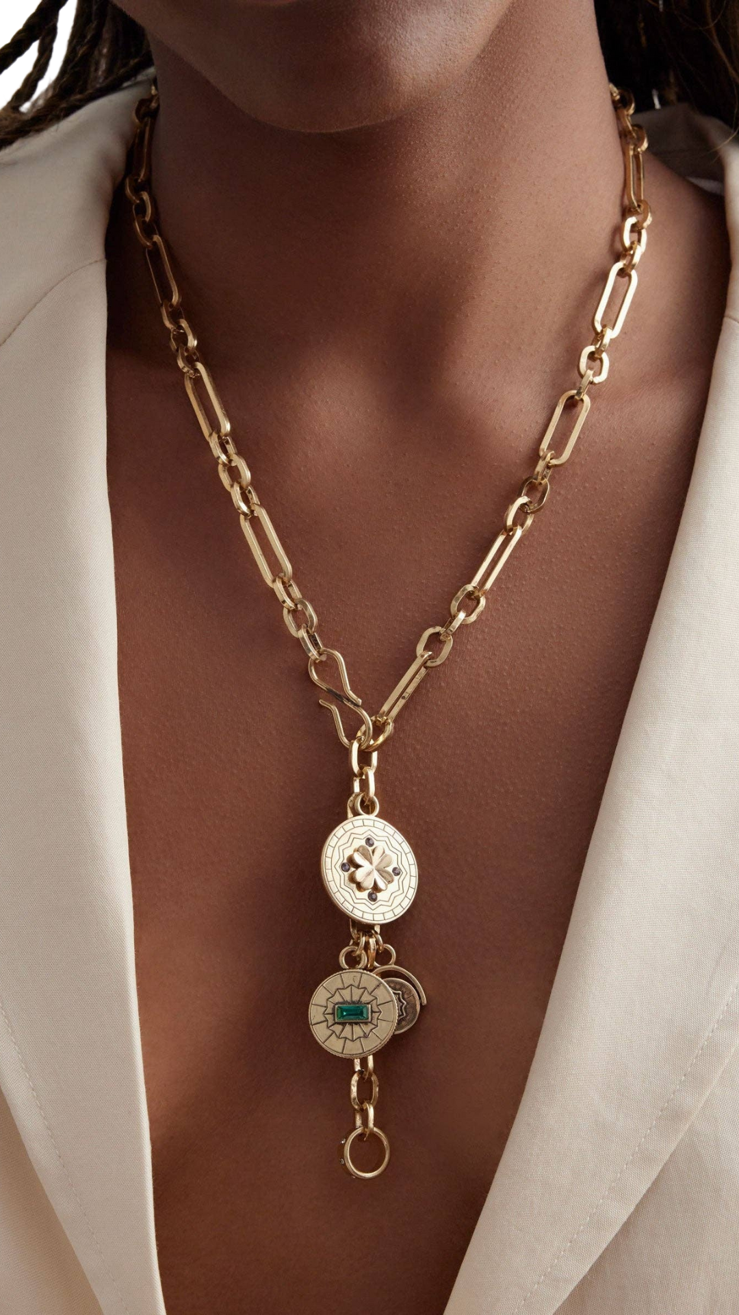 Chrystie Charm Necklace