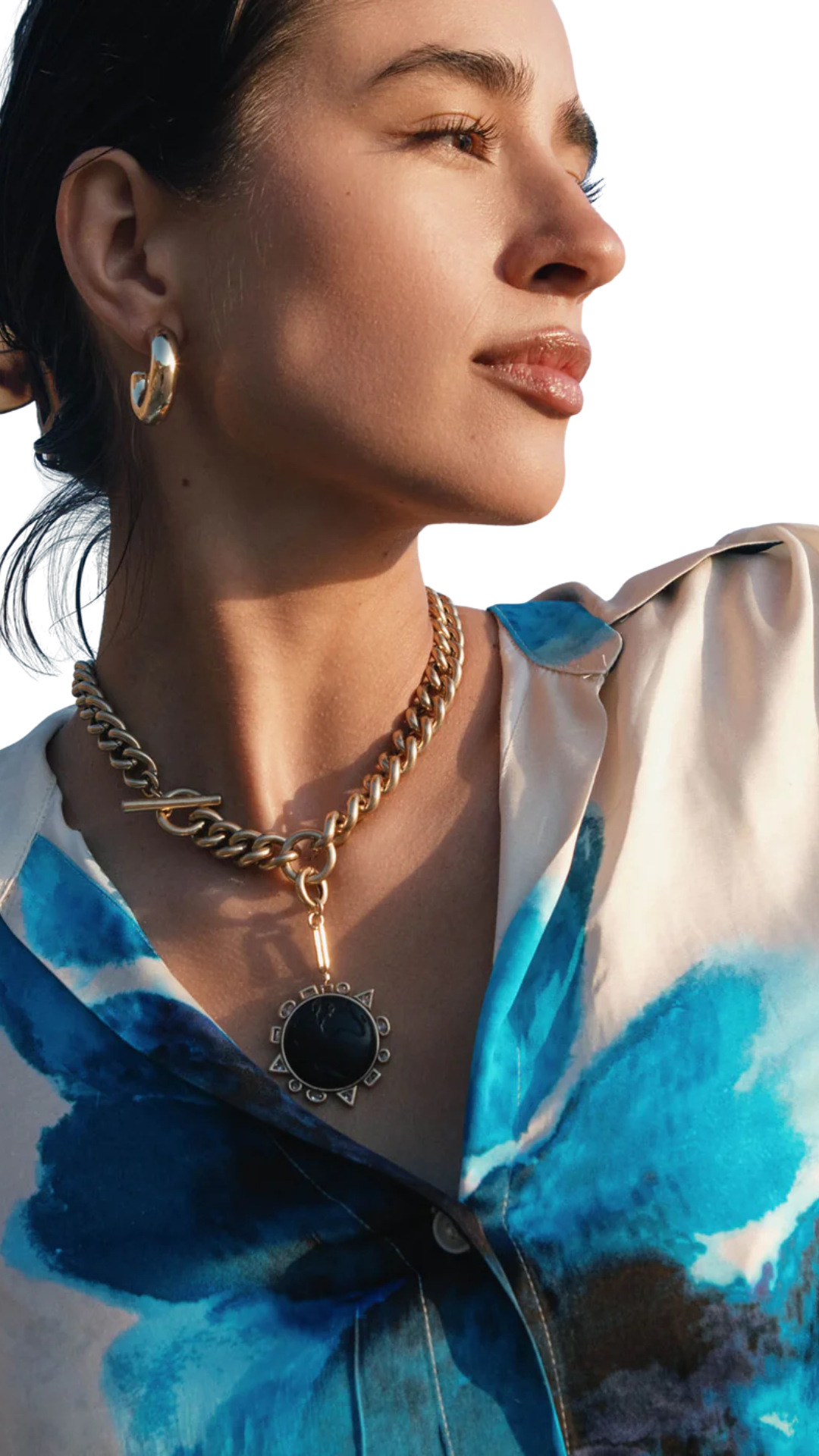 Odyssey Necklace Black/Gold