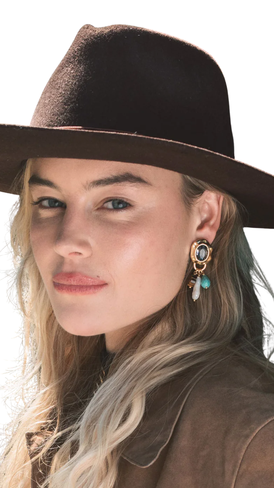 Leia Charm Drop Earrings
