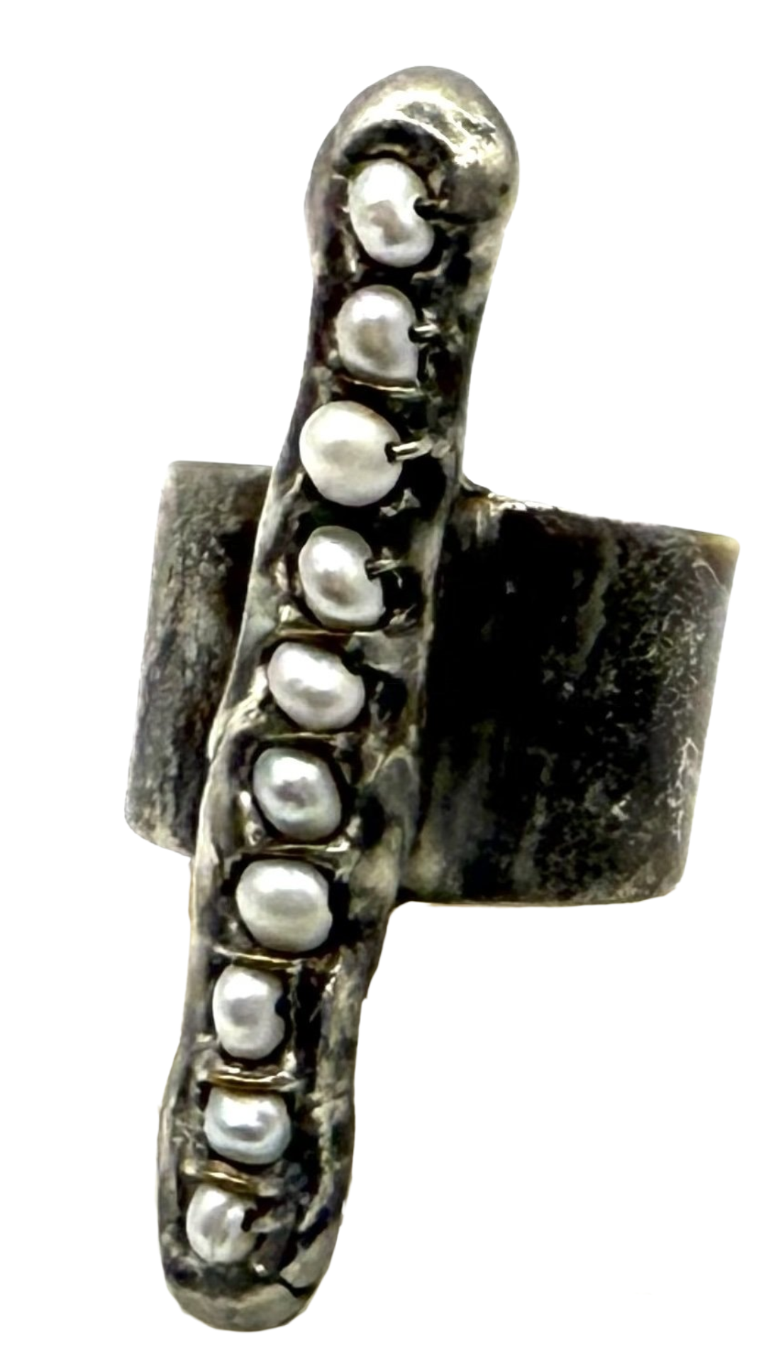 Pearl Bar Ring