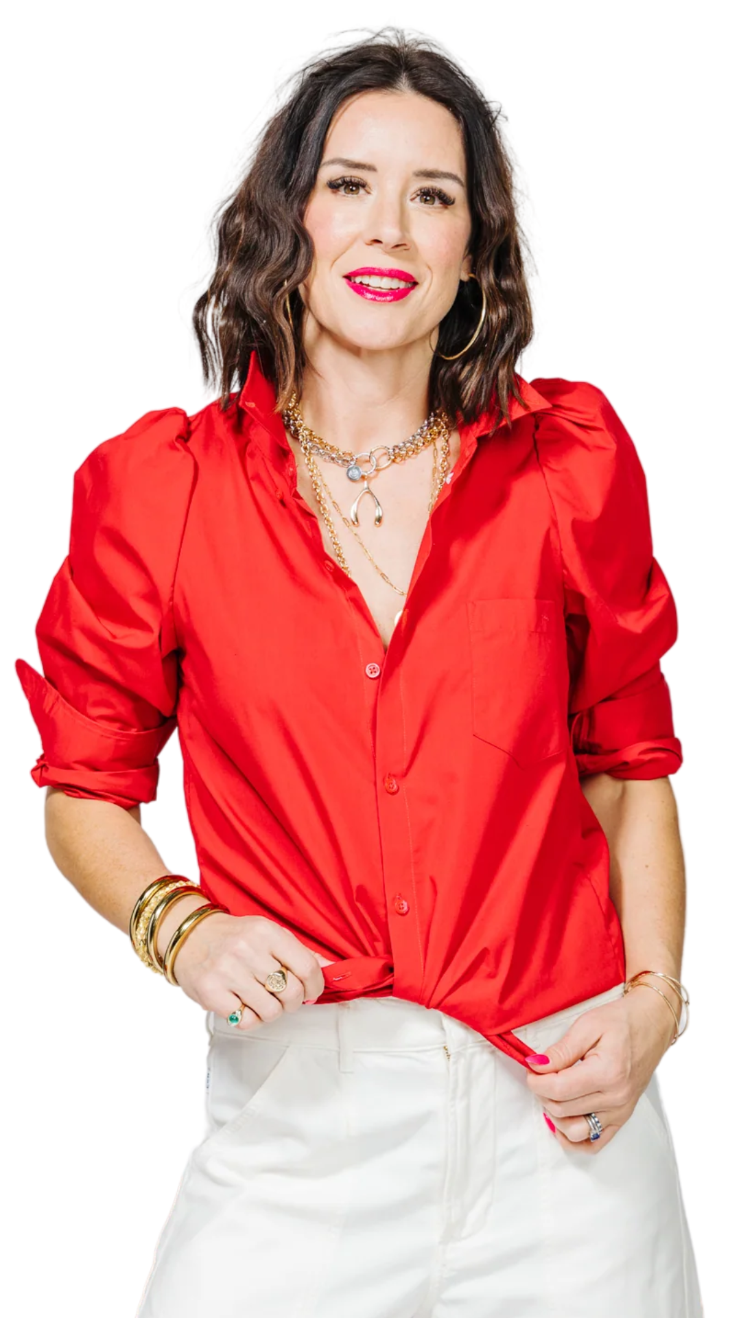 Red Daisy Shirt