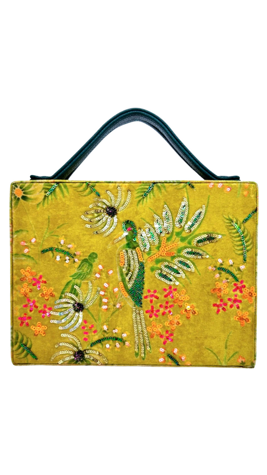Parrot Briefcase Bag