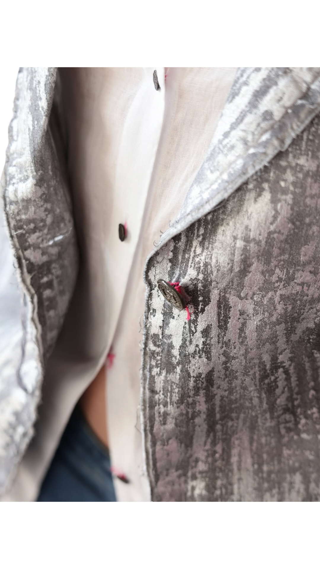 Silver Audrey Blazer
