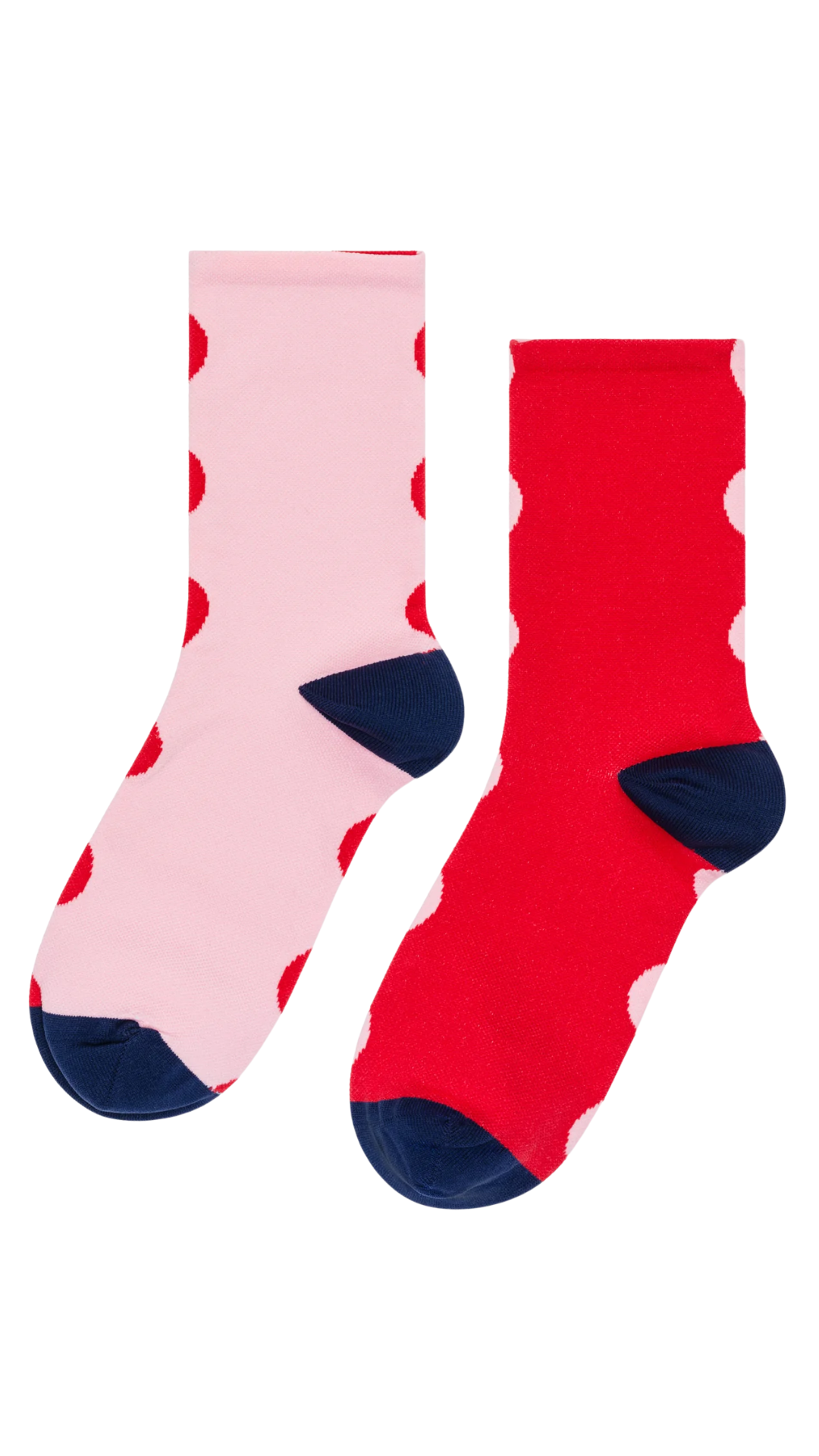 Gemini Red Sporty Crew Sock