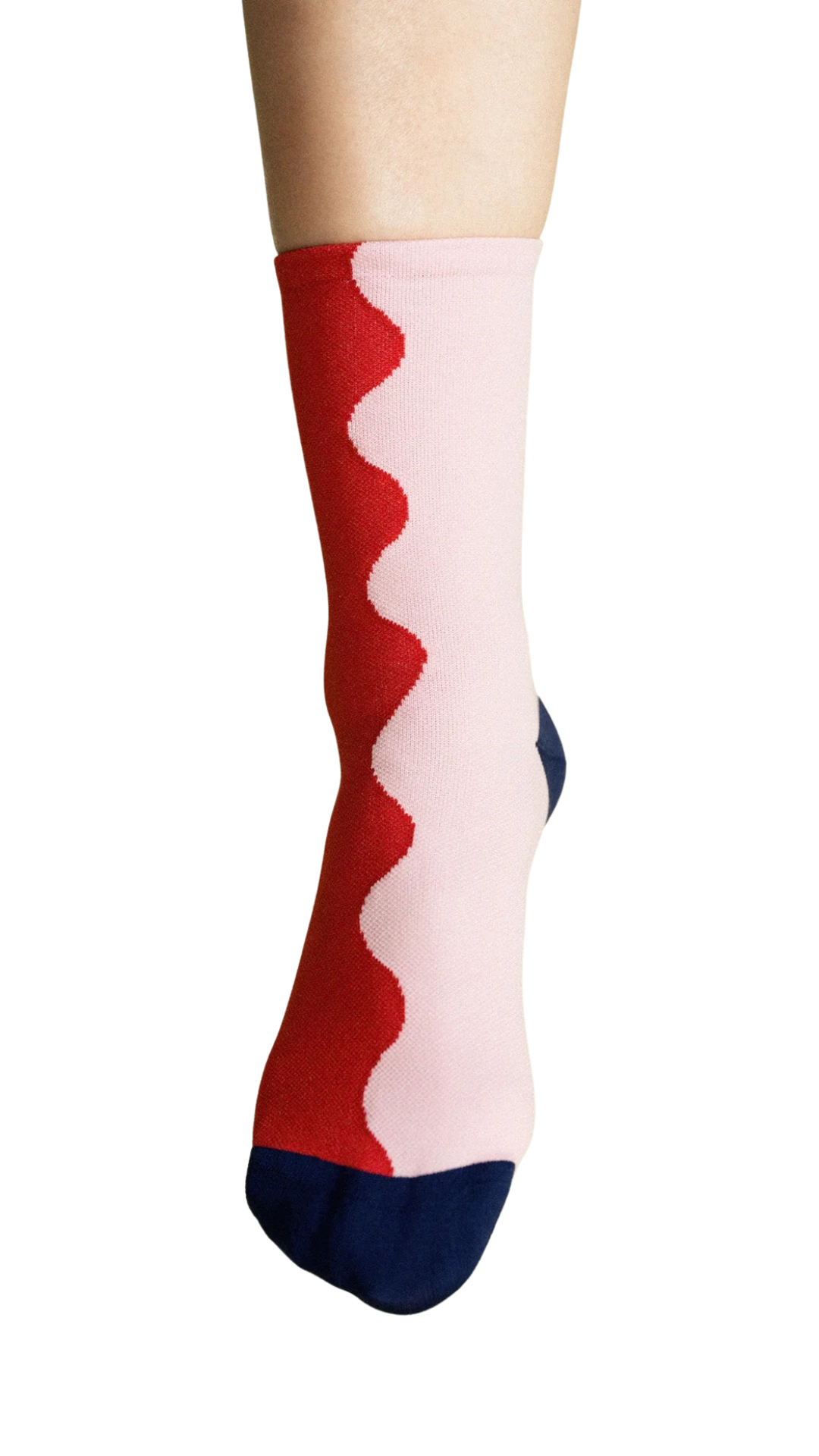 Gemini Red Sporty Crew Sock