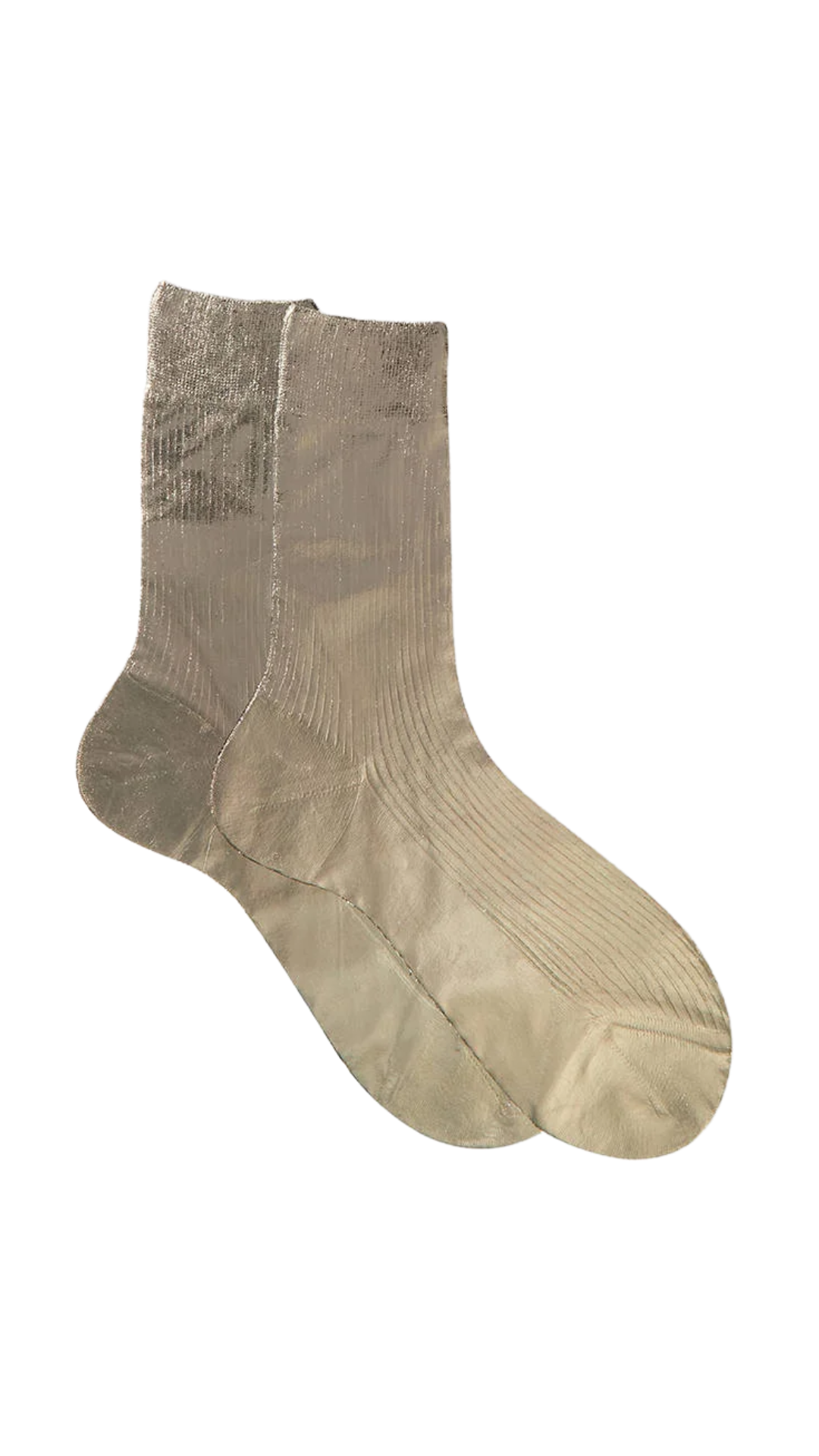 Ribbed Laminate Socks