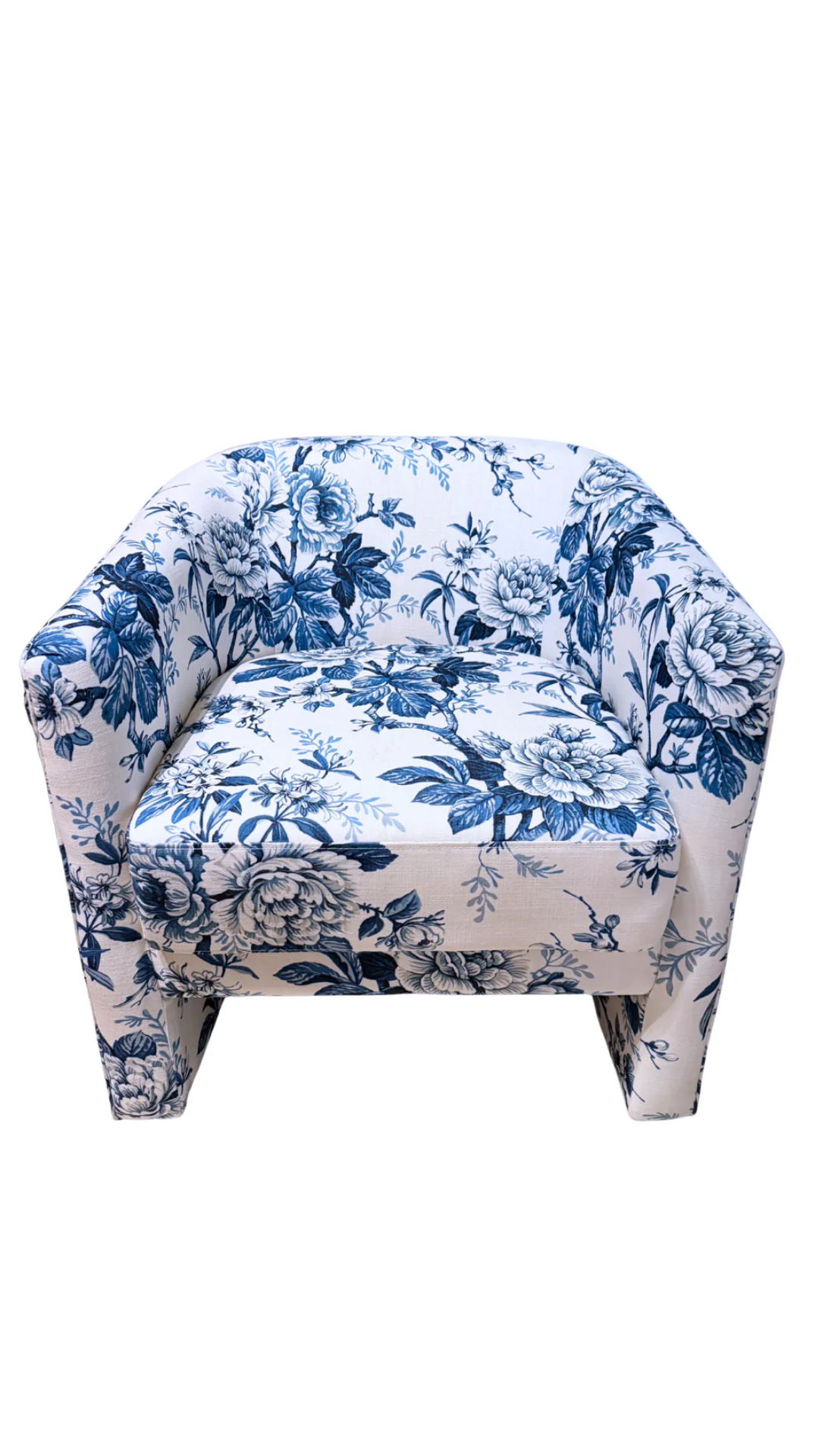 Jaden Blue 3-Leg Chair