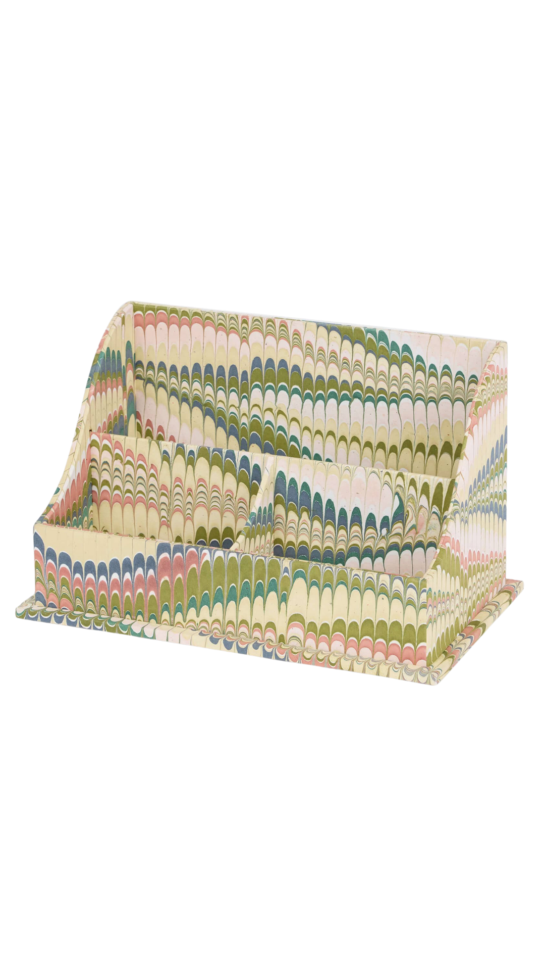 Marbled Wave Letter Sorter - Moss Mountain