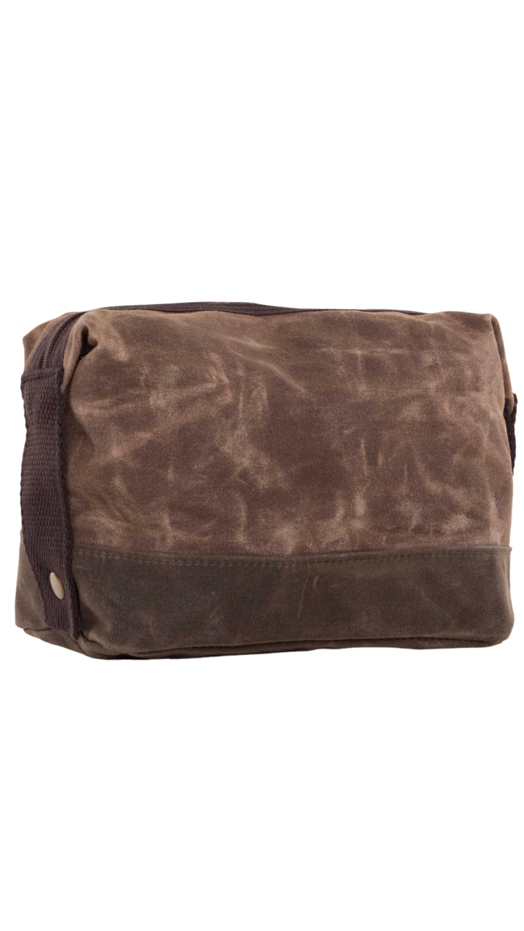 Khaki Waxed Dopp Kit
